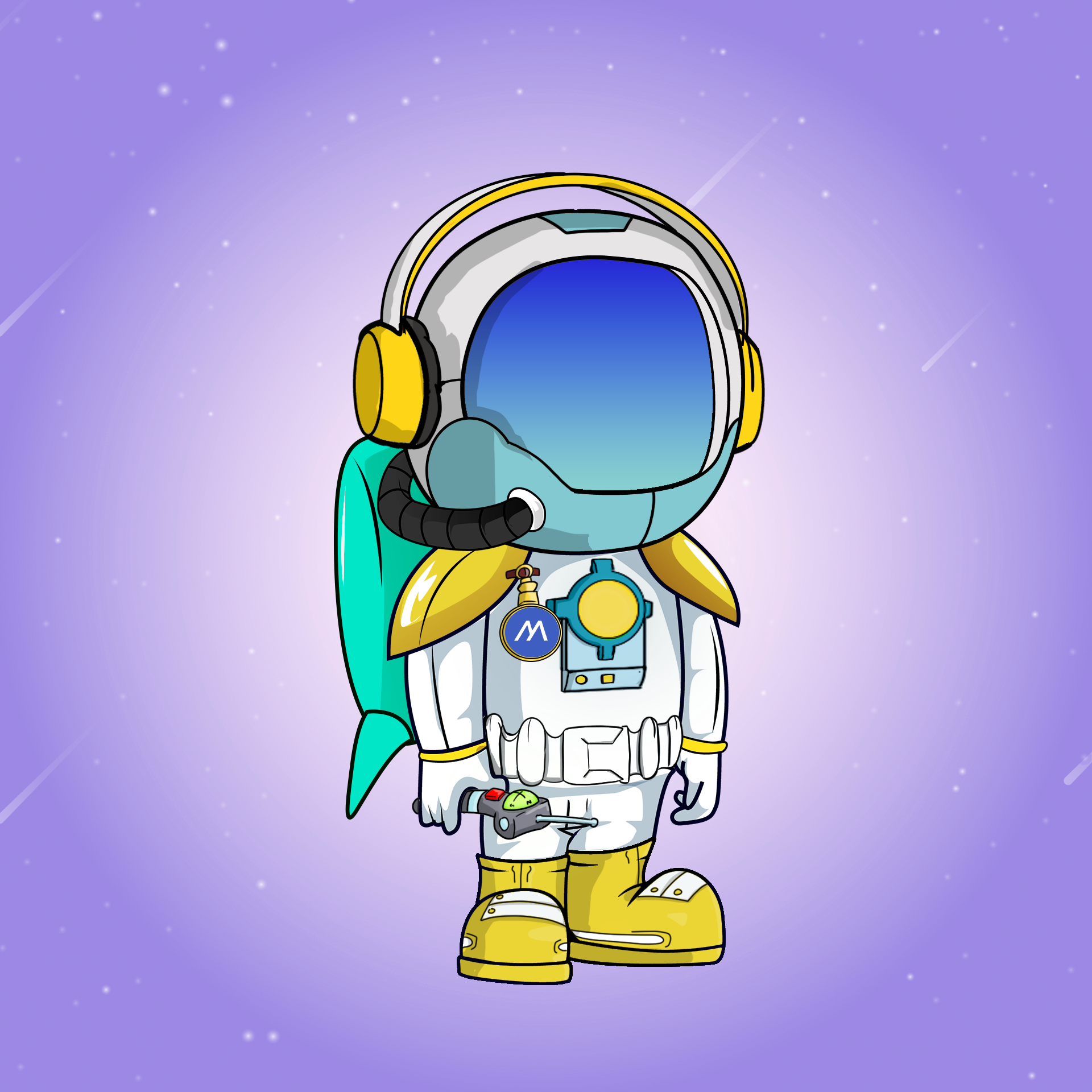 Galactic Astros #323 NFT on Algorand