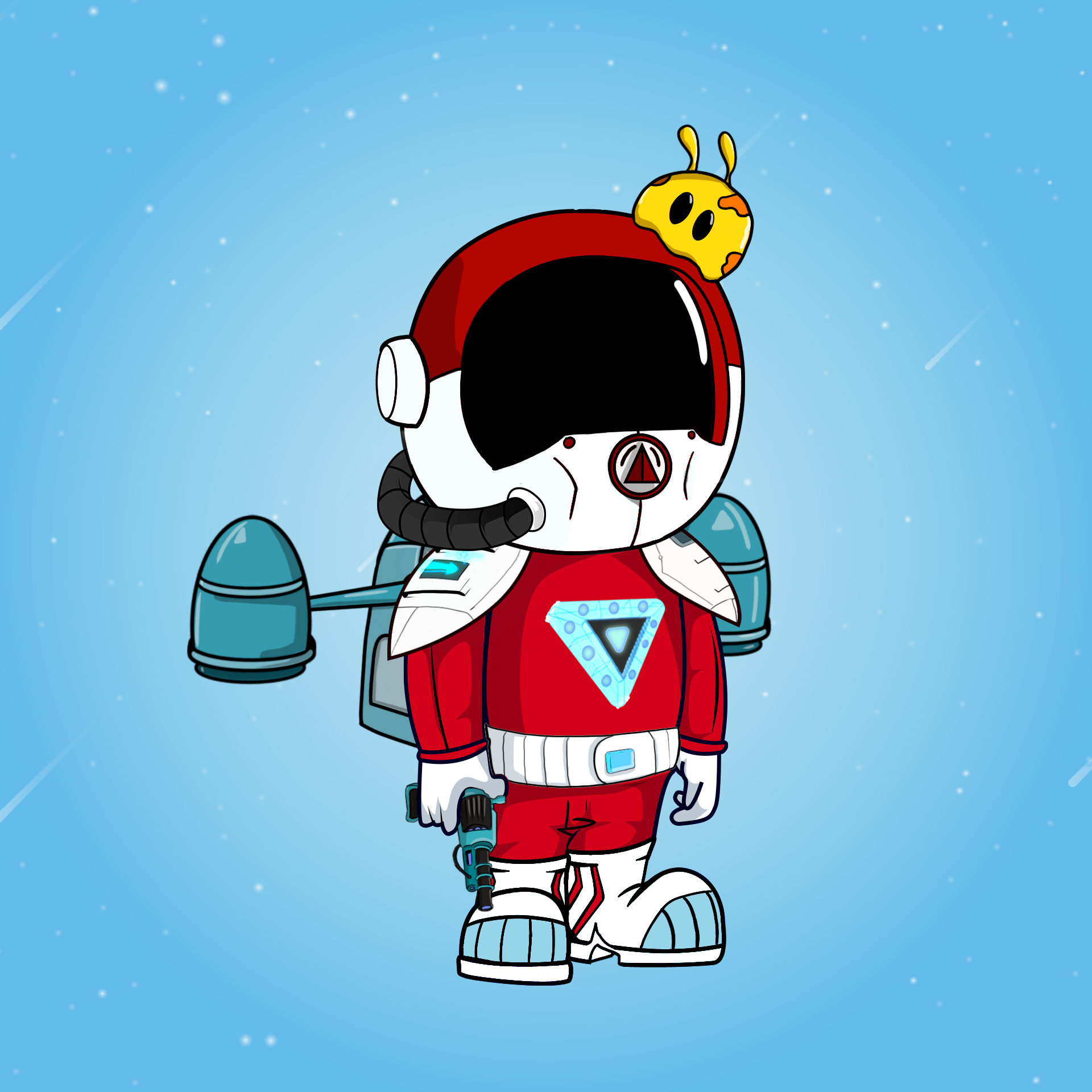 Galactic Astros #346 NFT on Algorand