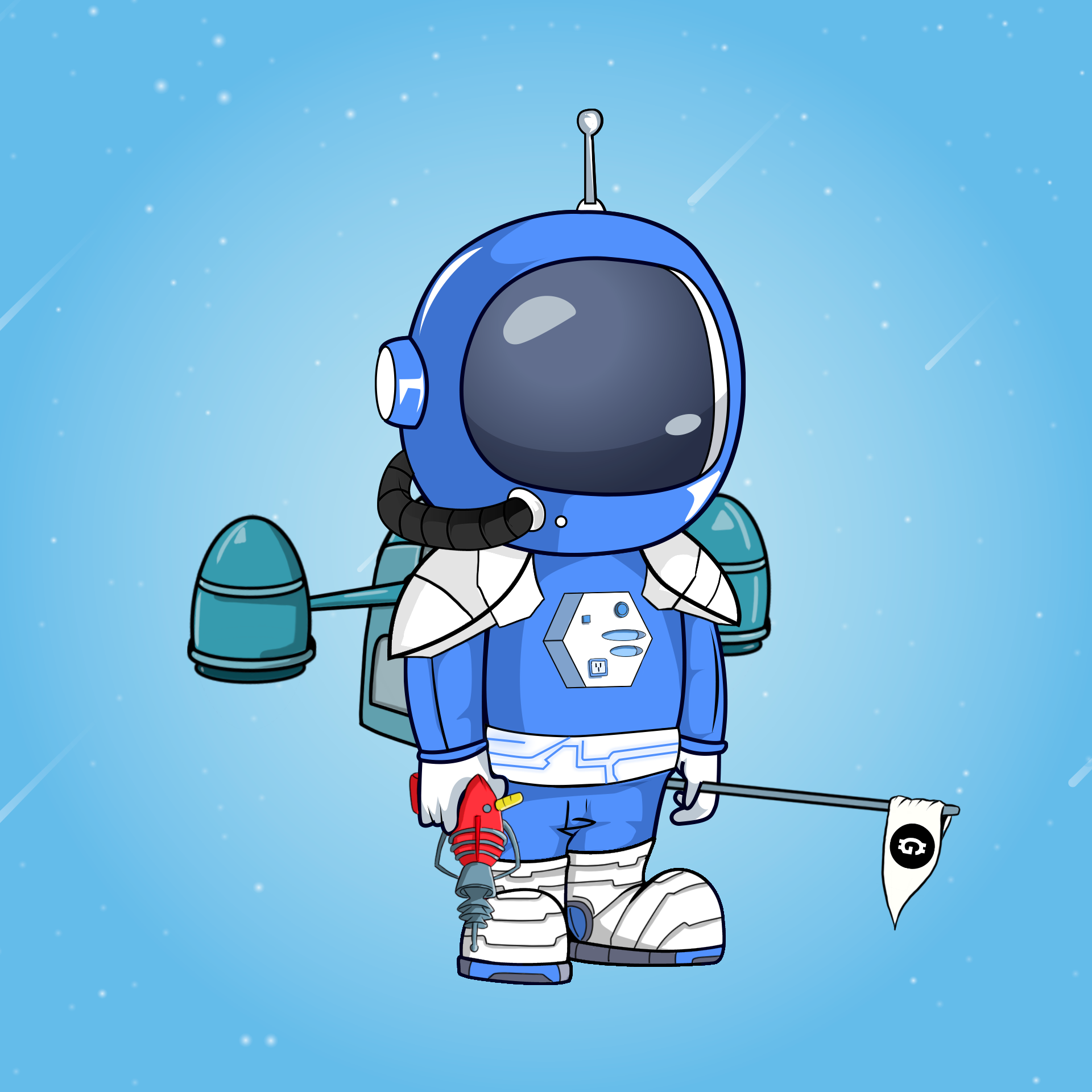 Galactic Astros #351 NFT on Algorand