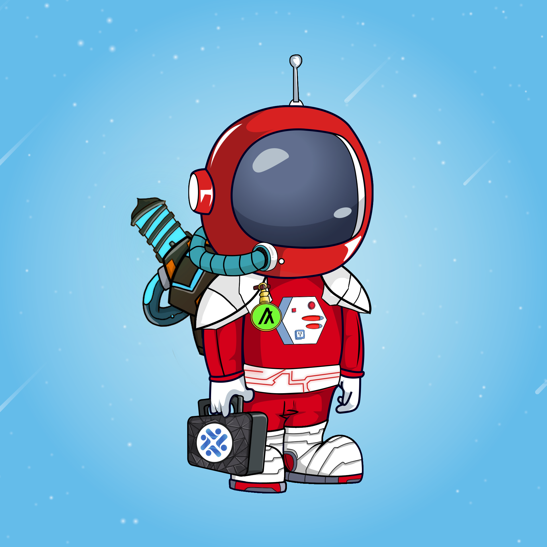 Galactic Astros #352 NFT on Algorand