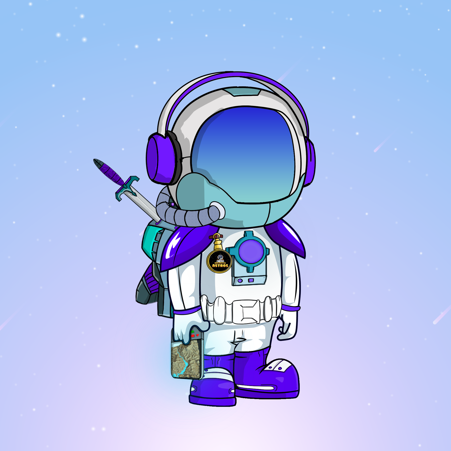 Galactic Astros #353 NFT on Algorand