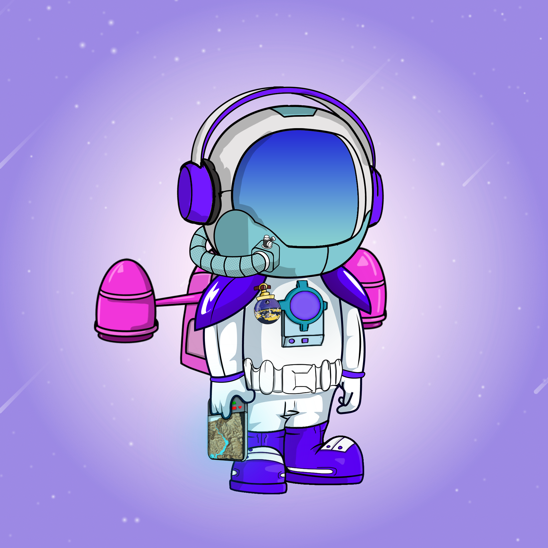 Galactic Astros #356 NFT on Algorand