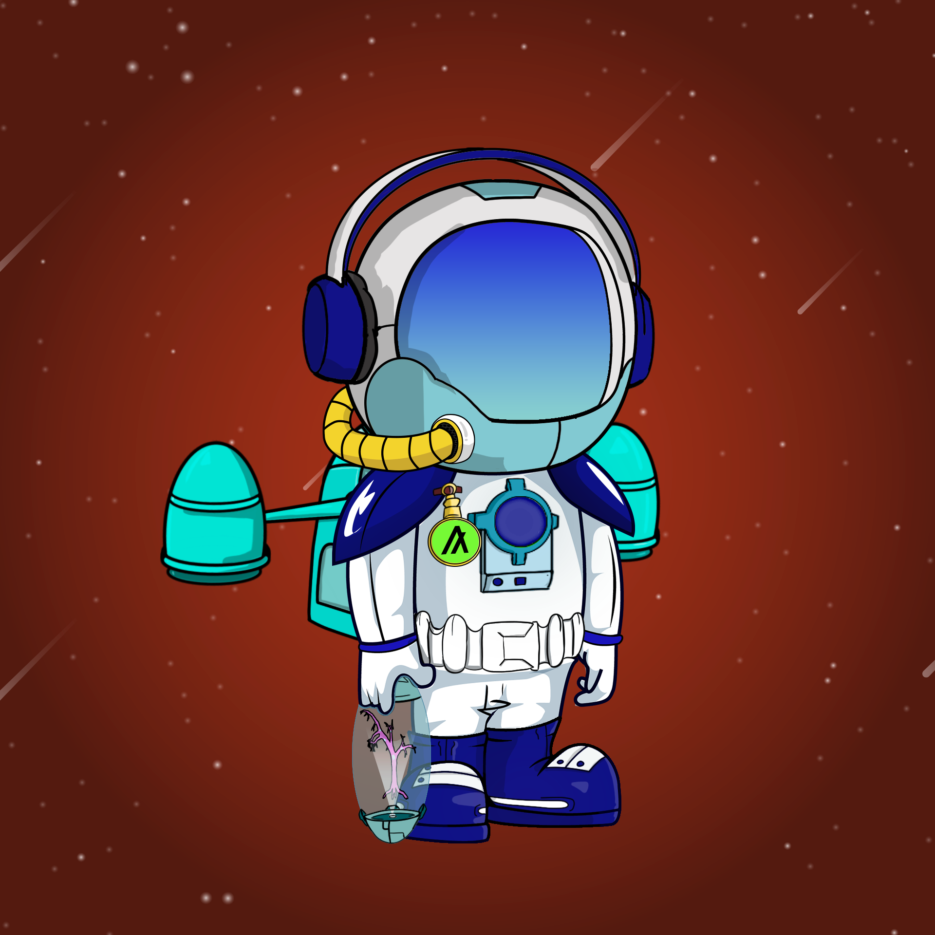Galactic Astros #357 NFT on Algorand