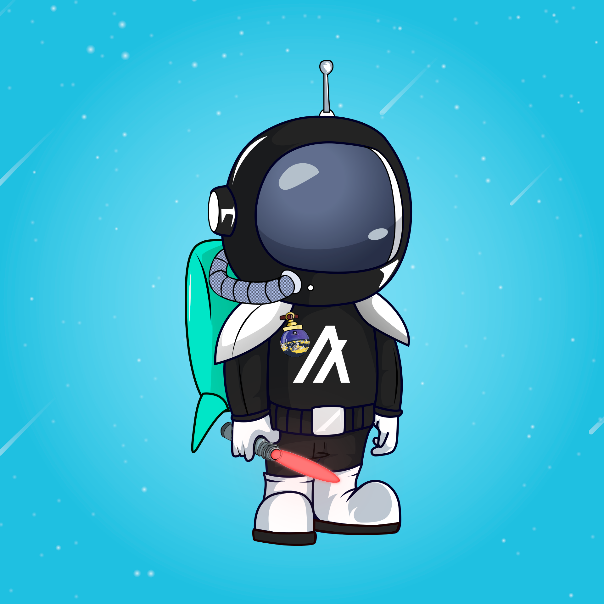 Galactic Astros #366 NFT on Algorand