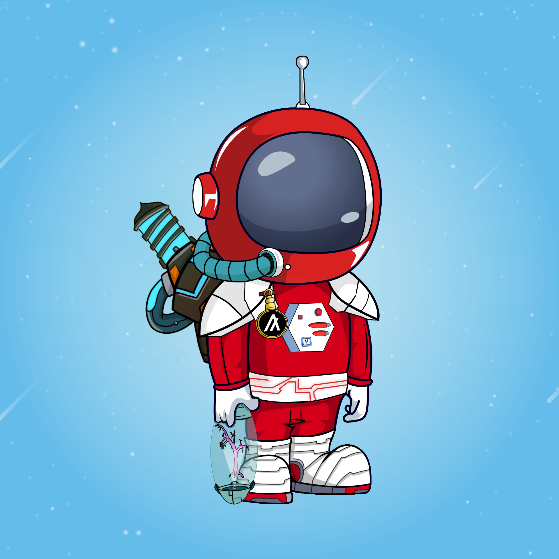 Galactic Astros #371 NFT on Algorand