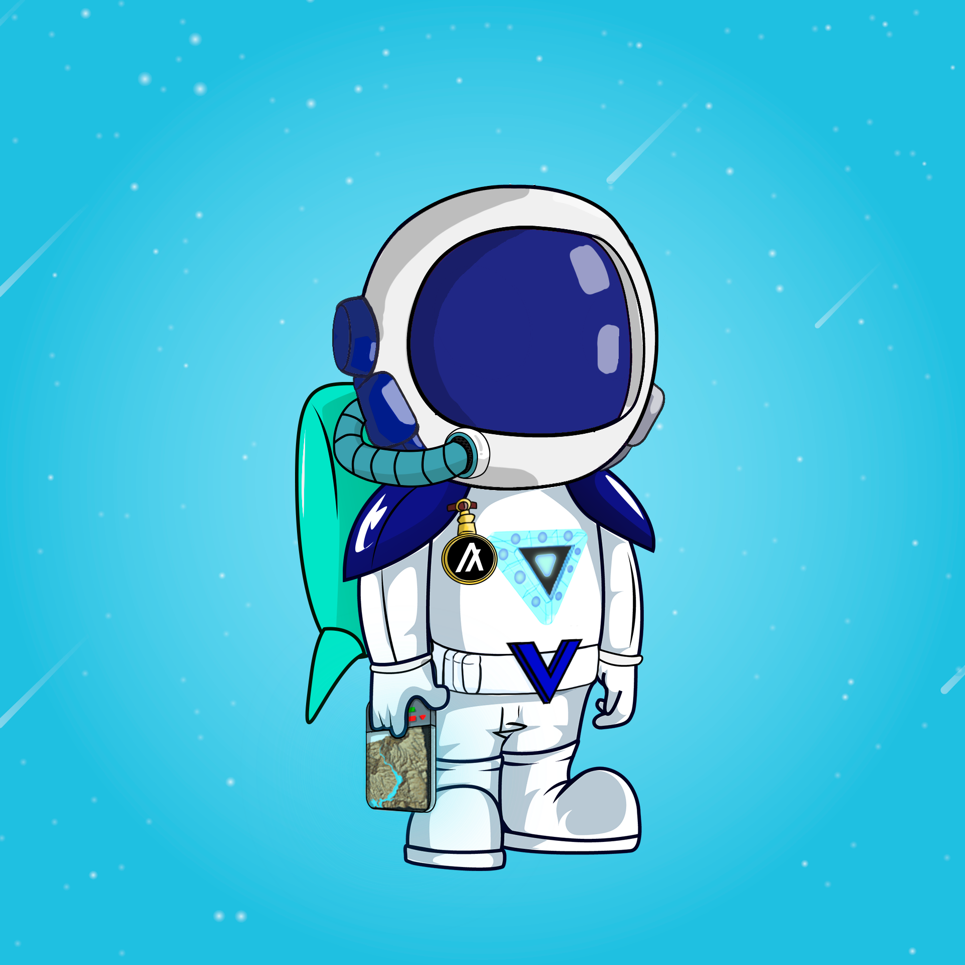 Galactic Astros #372 NFT on Algorand