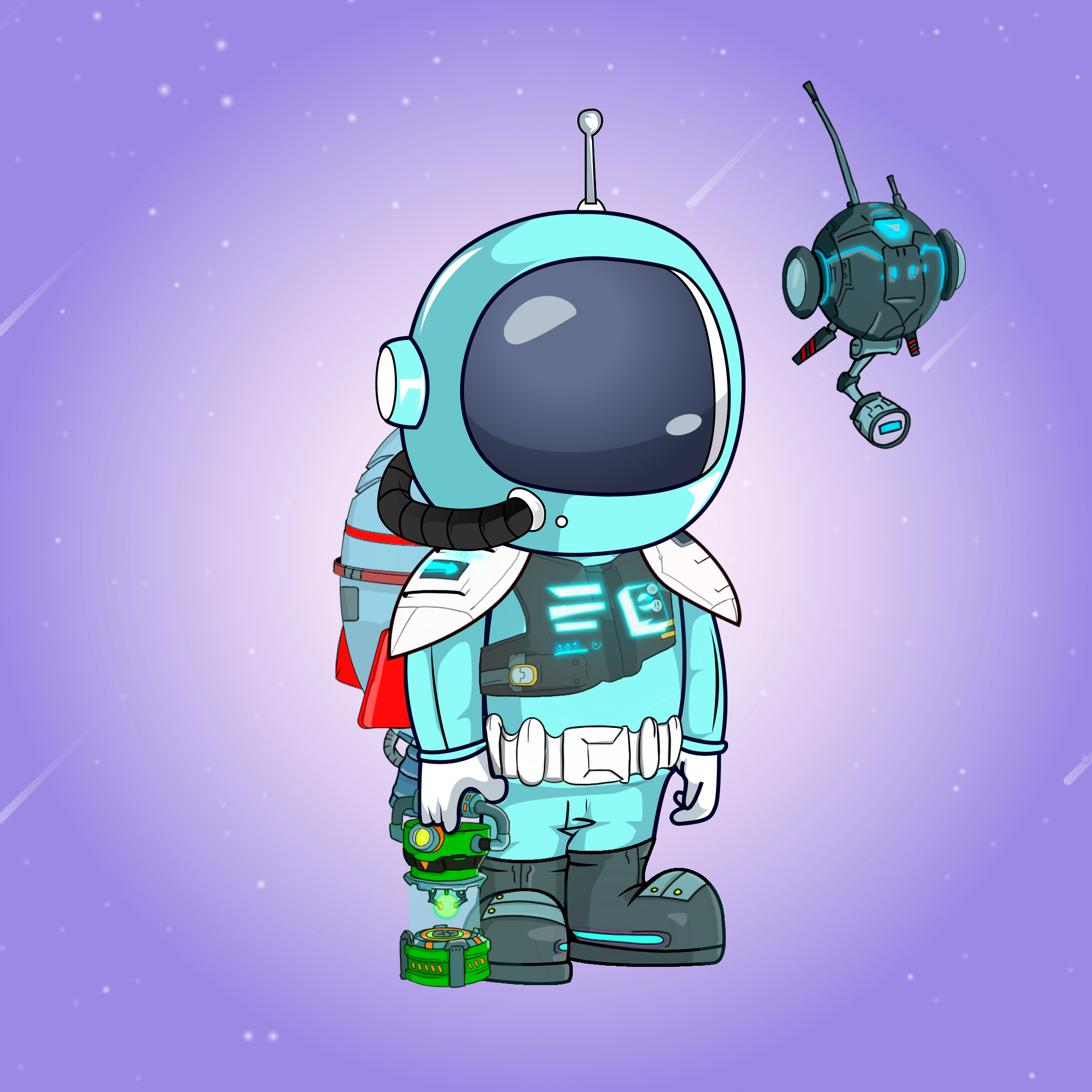 Galactic Astros #378 NFT on Algorand