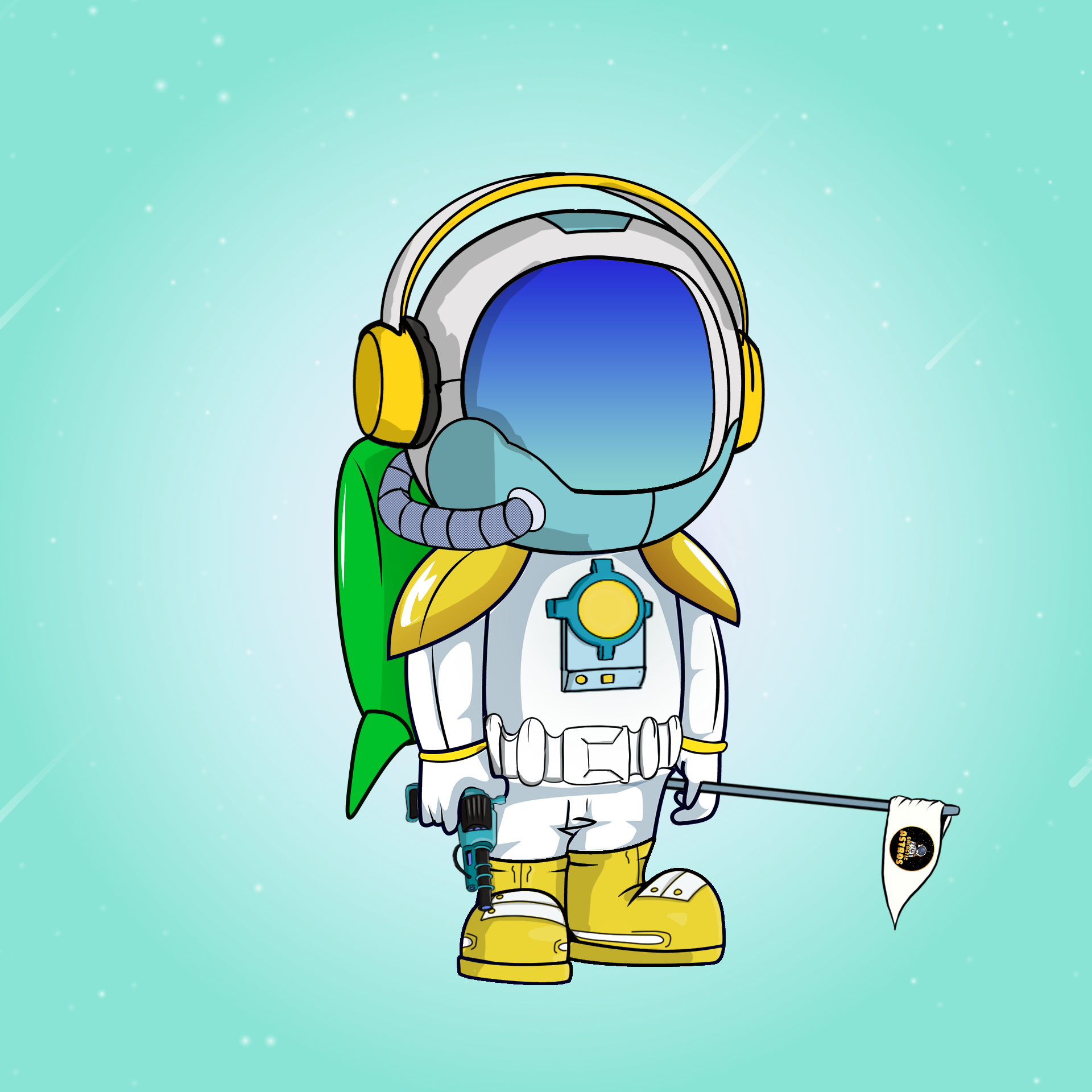 Galactic Astros #380 NFT on Algorand