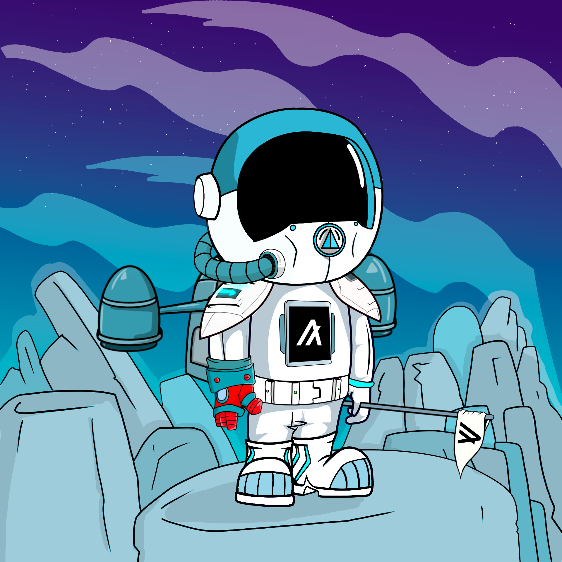 Galactic Astros #389 NFT on Algorand