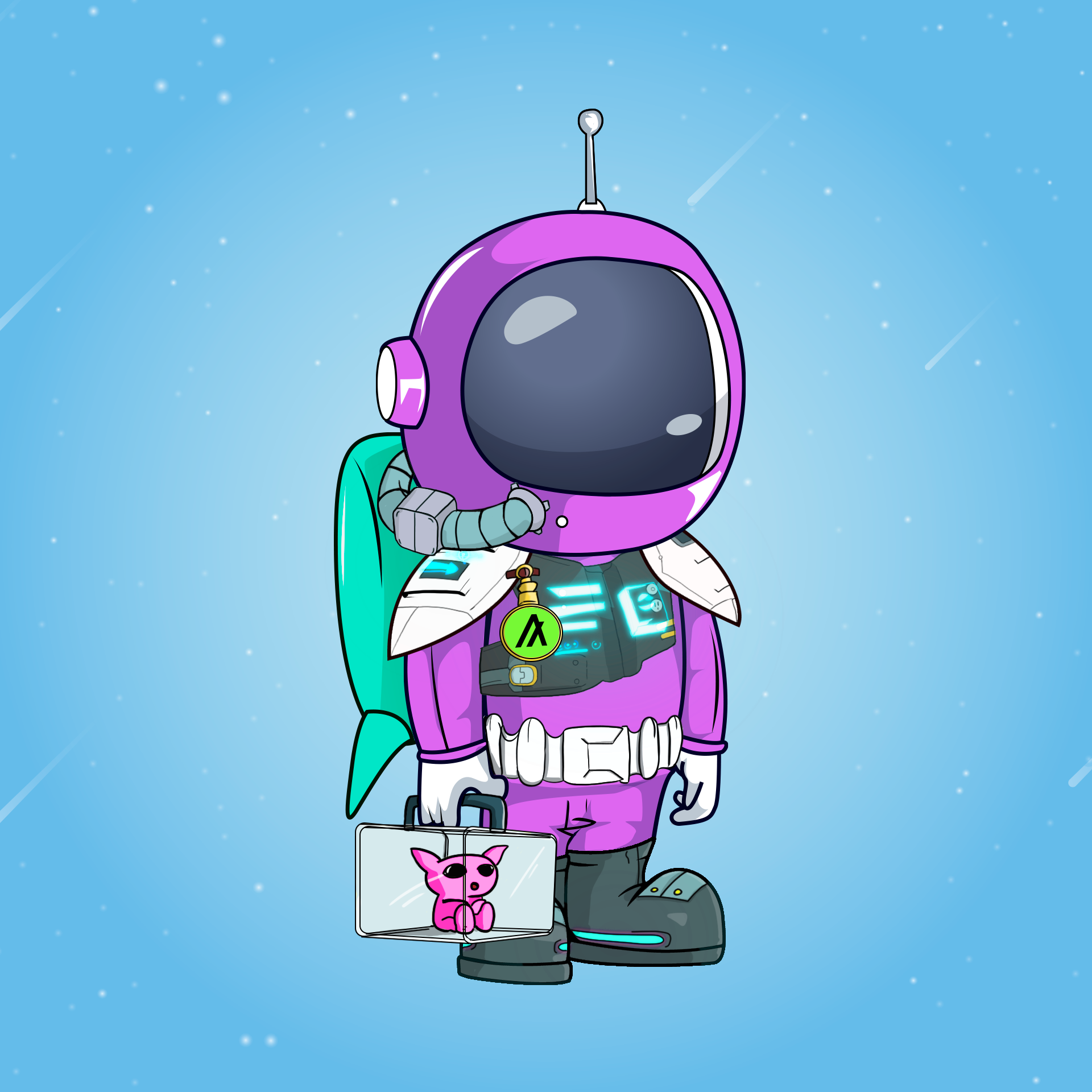 Galactic Astros #391 NFT on Algorand
