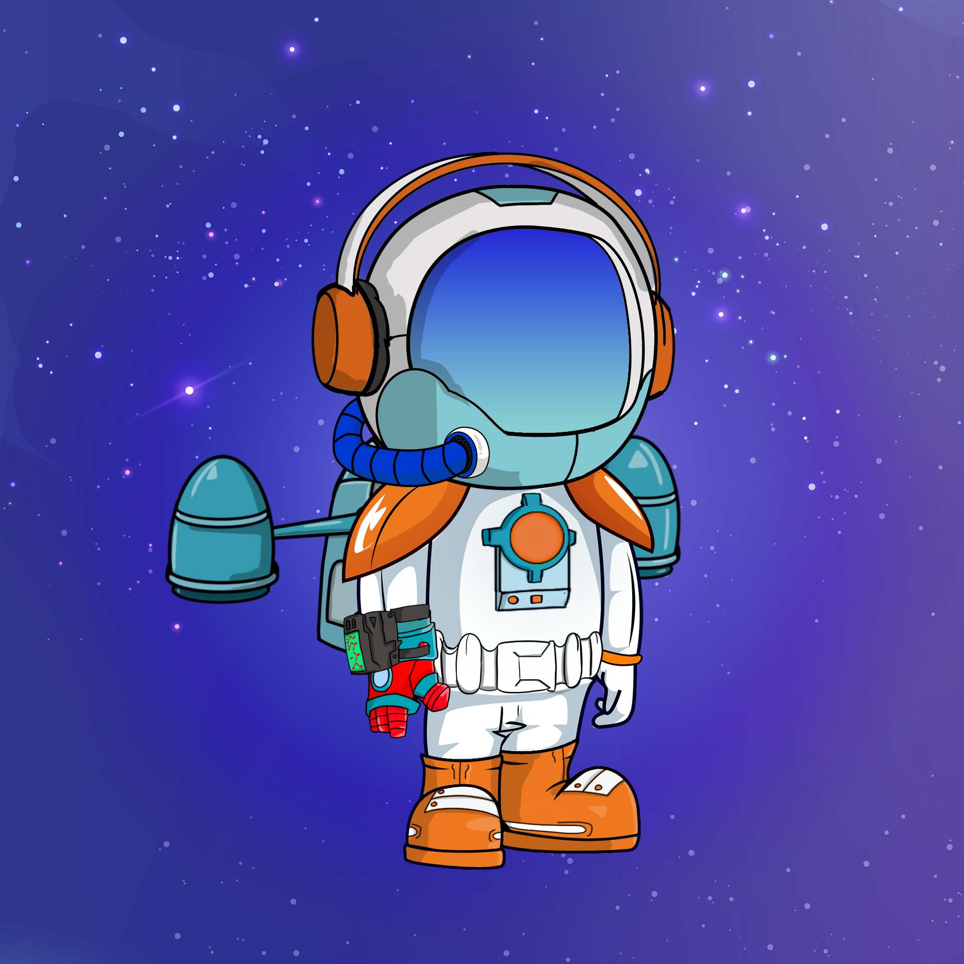 Galactic Astros #395 NFT on Algorand