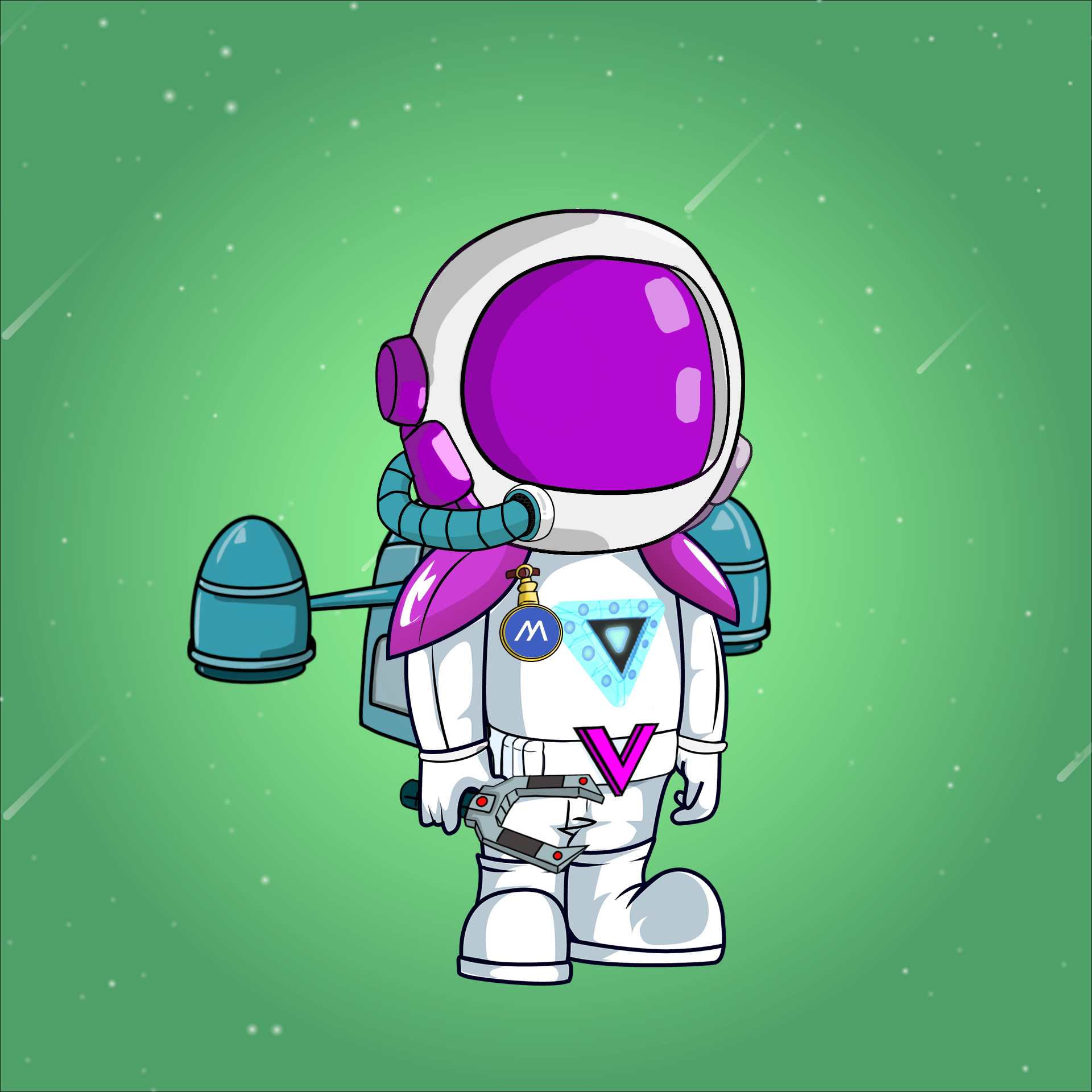 Galactic Astros #397 NFT on Algorand