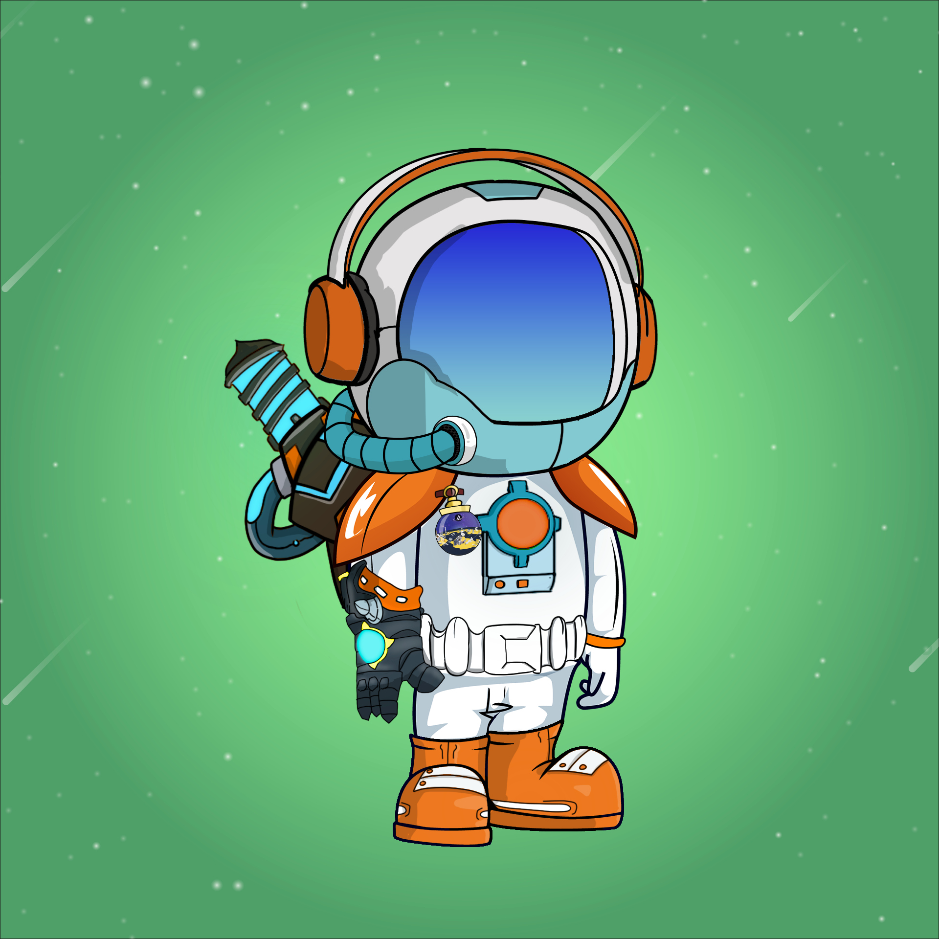 Galactic Astros #398 NFT on Algorand