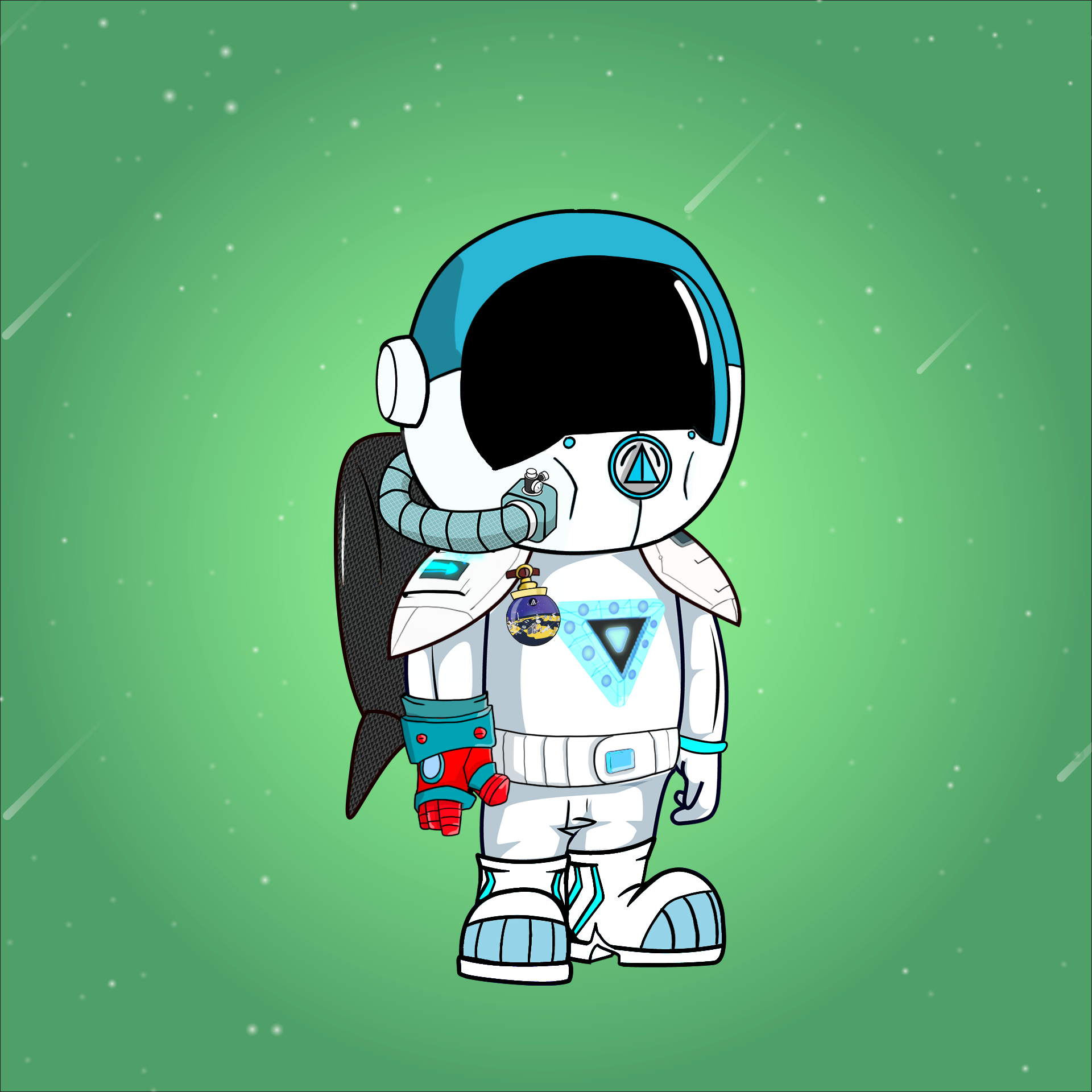 Galactic Astros #40 NFT on Algorand
