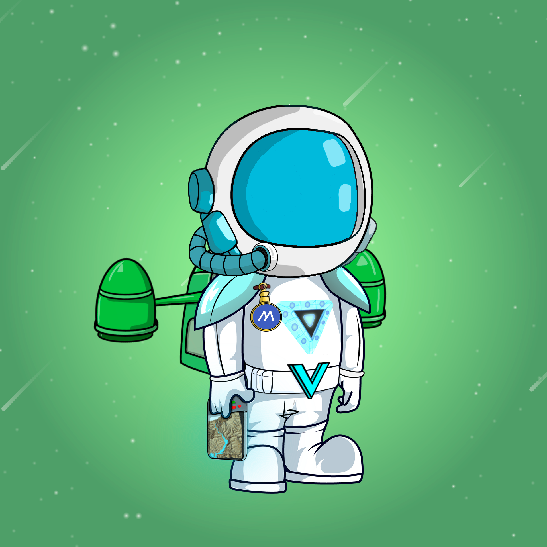 Galactic Astros #404 NFT on Algorand