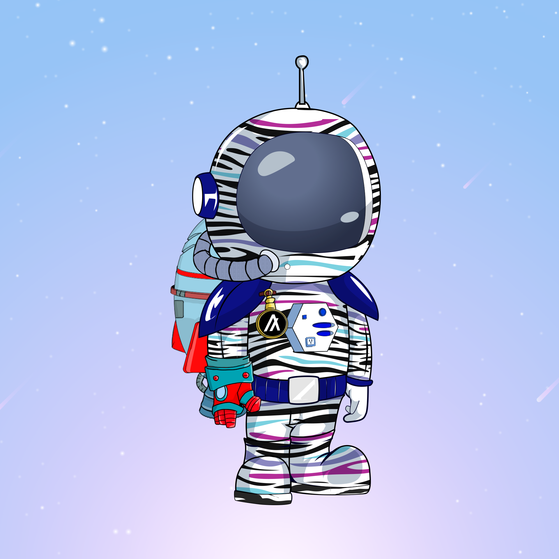 Galactic Astros #408 NFT on Algorand