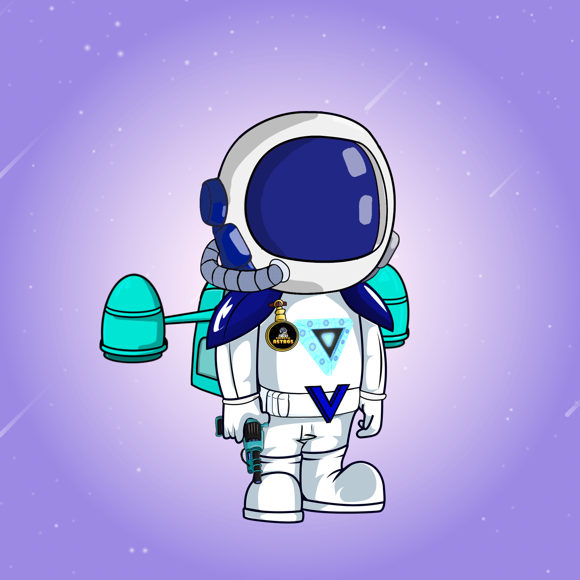 Galactic Astros #419 NFT on Algorand