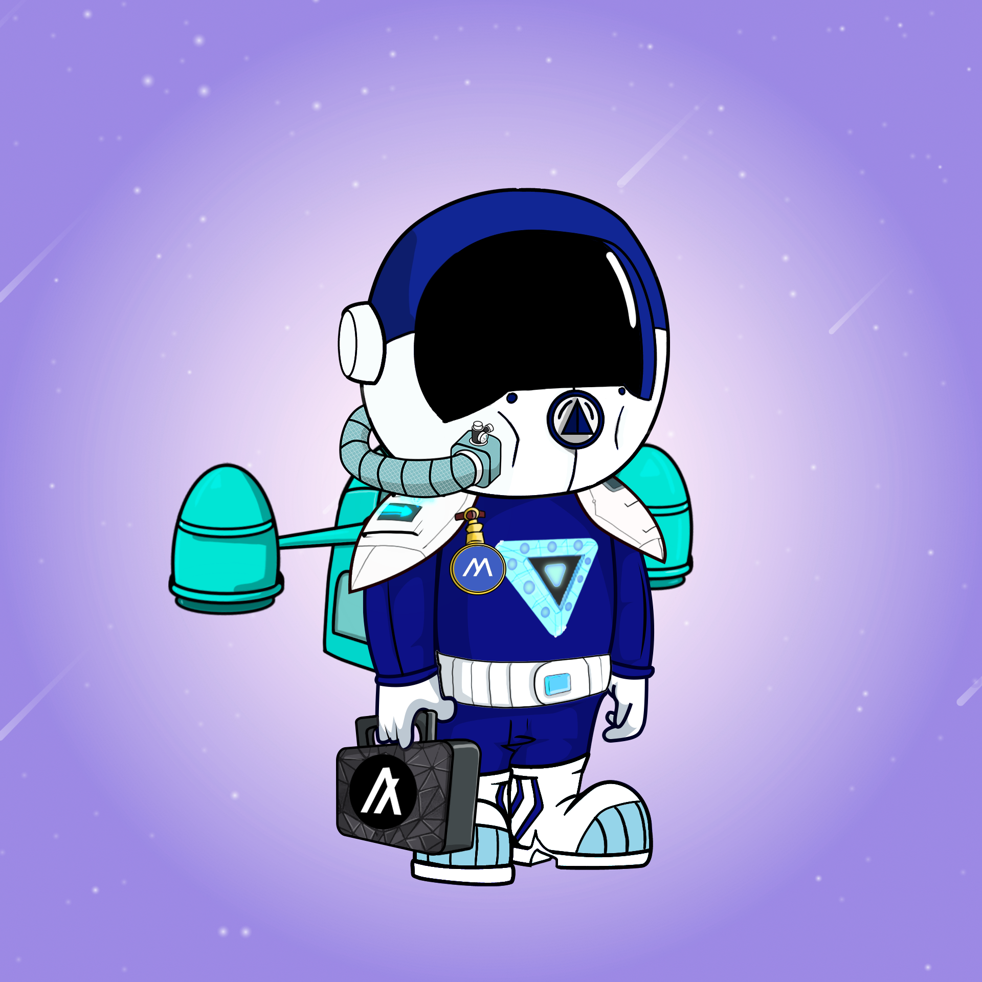 Galactic Astros #424 NFT on Algorand