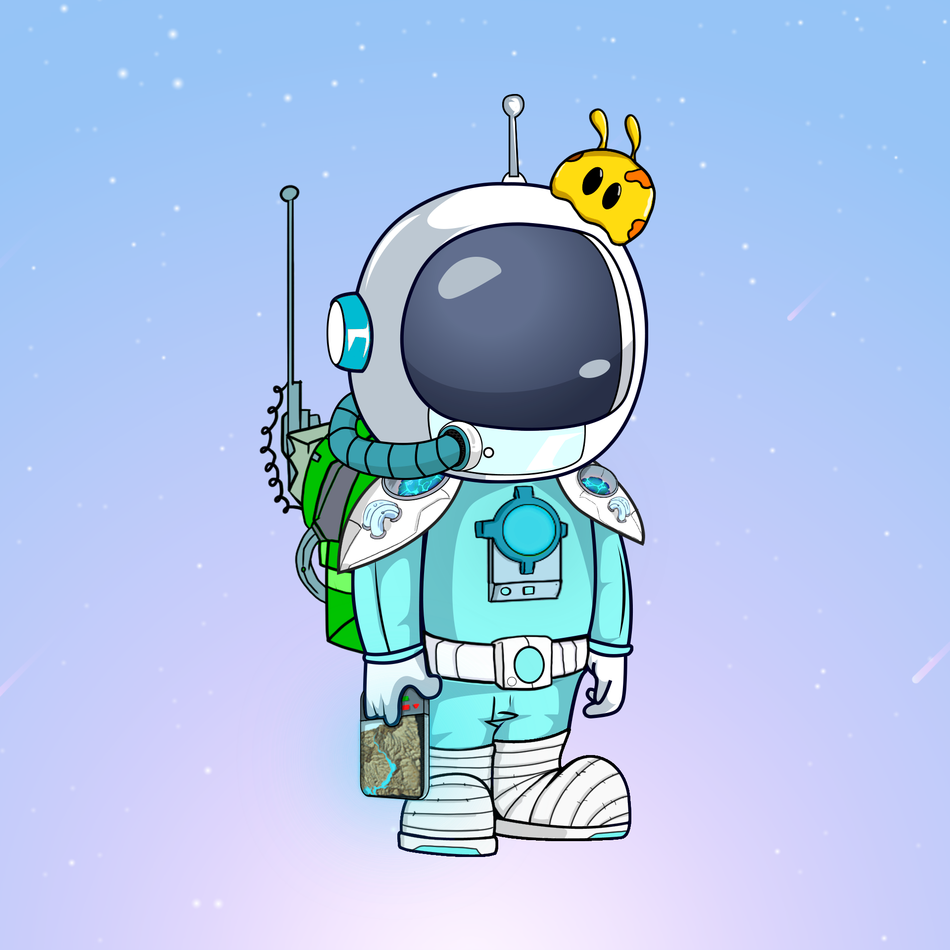 Galactic Astros #432 NFT on Algorand