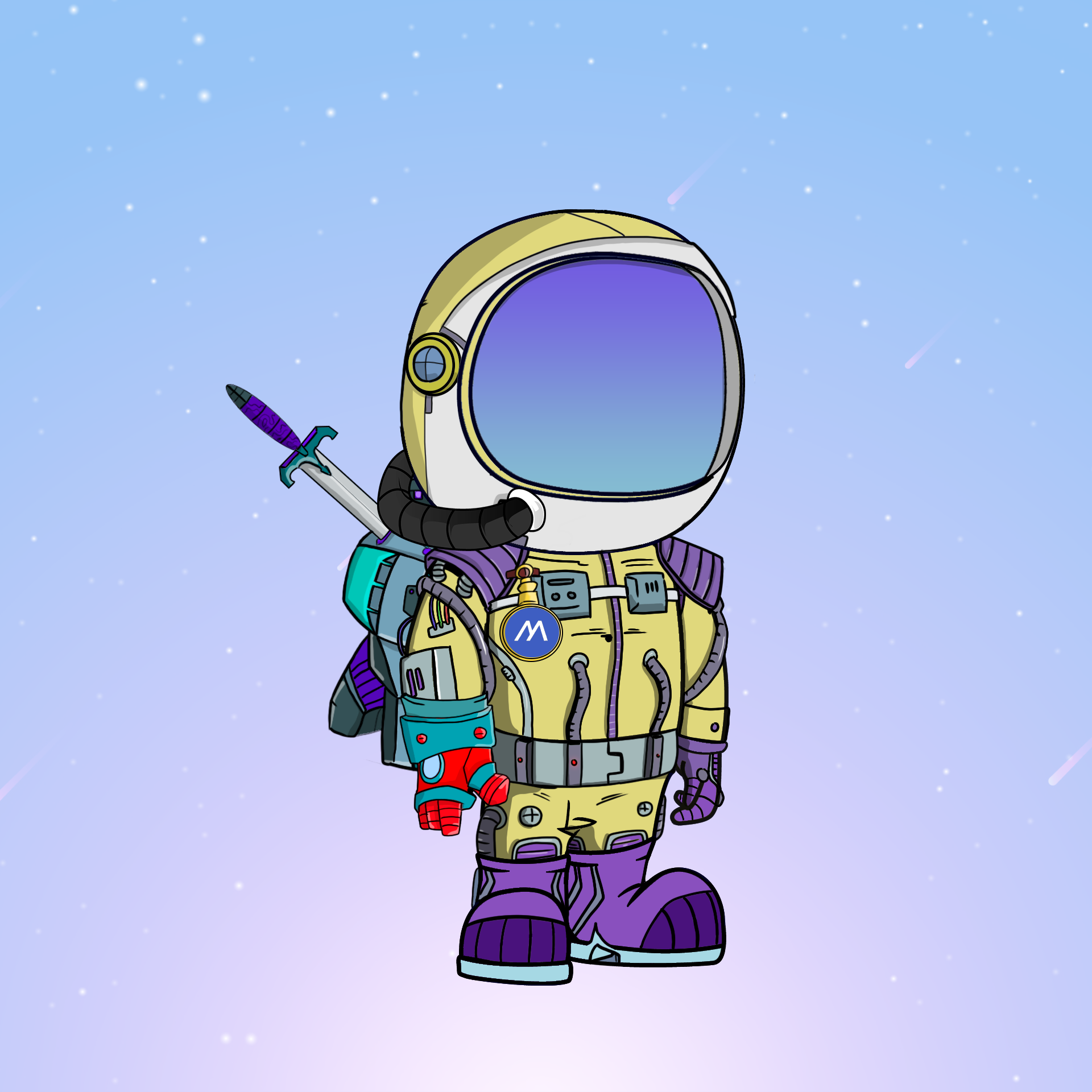 Galactic Astros #434 NFT on Algorand