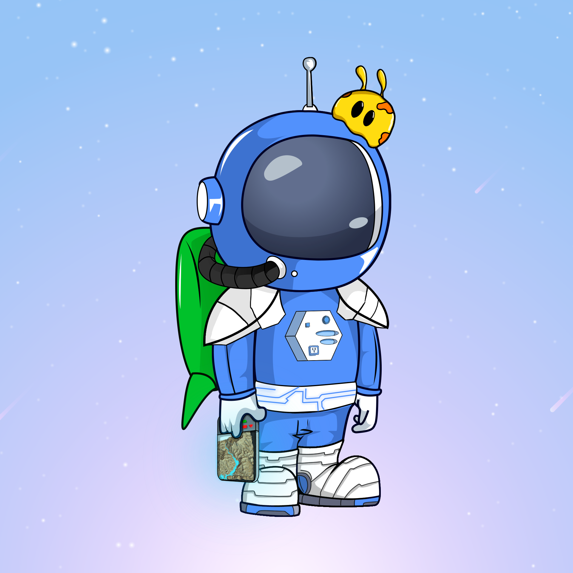 Galactic Astros #440 NFT on Algorand