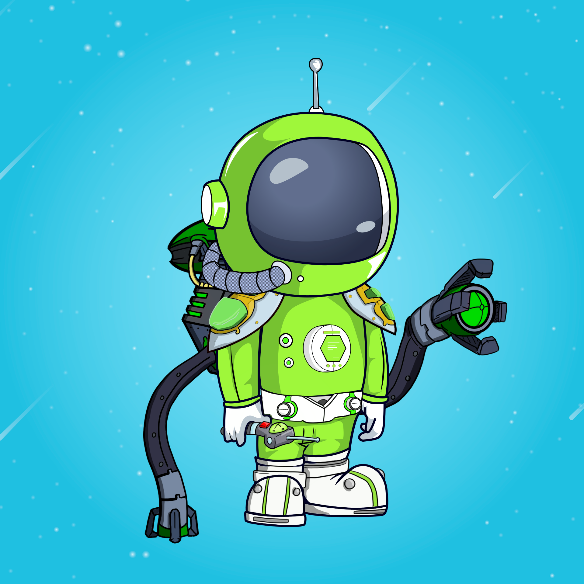 Galactic Astros #442 NFT on Algorand