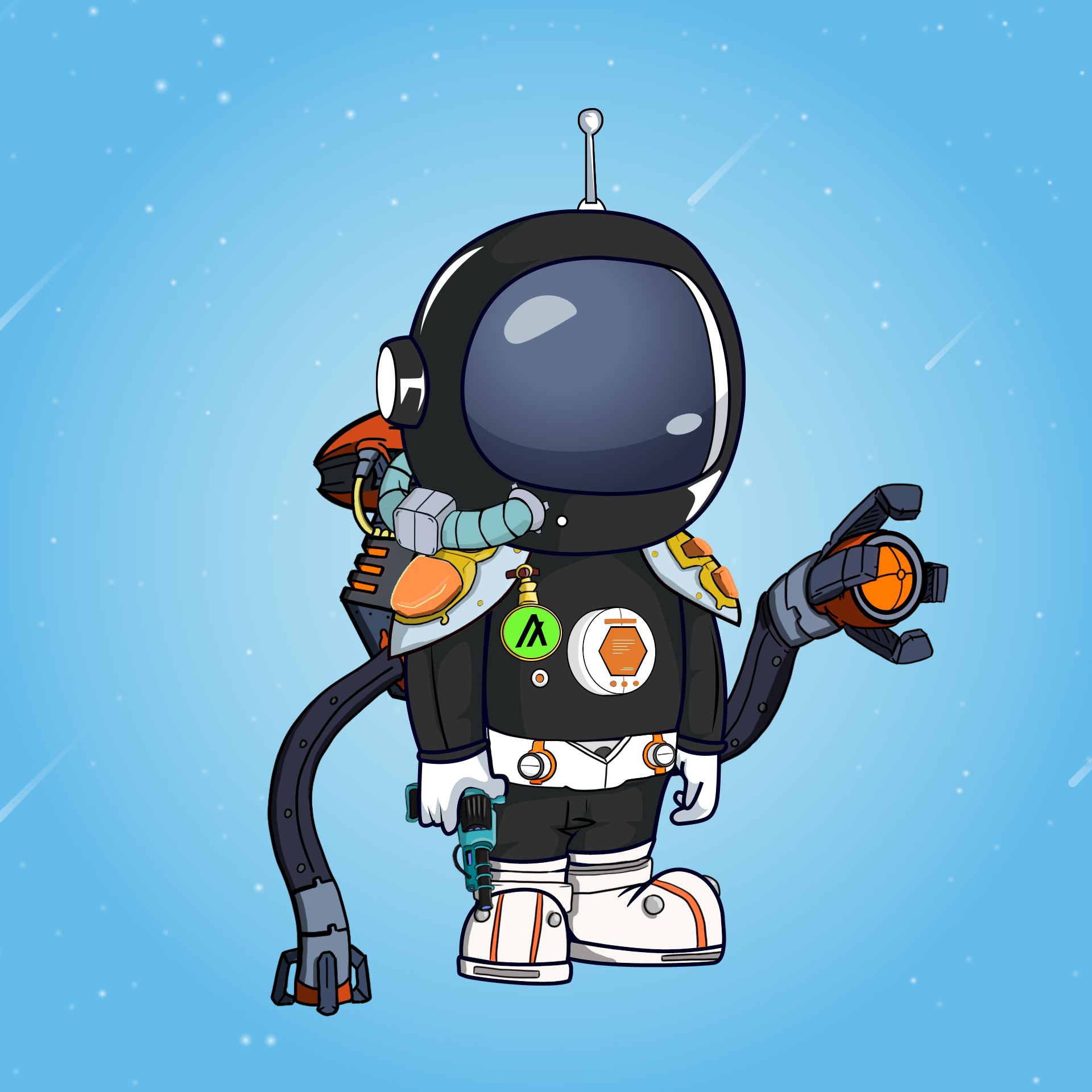 Galactic Astros #444 NFT on Algorand