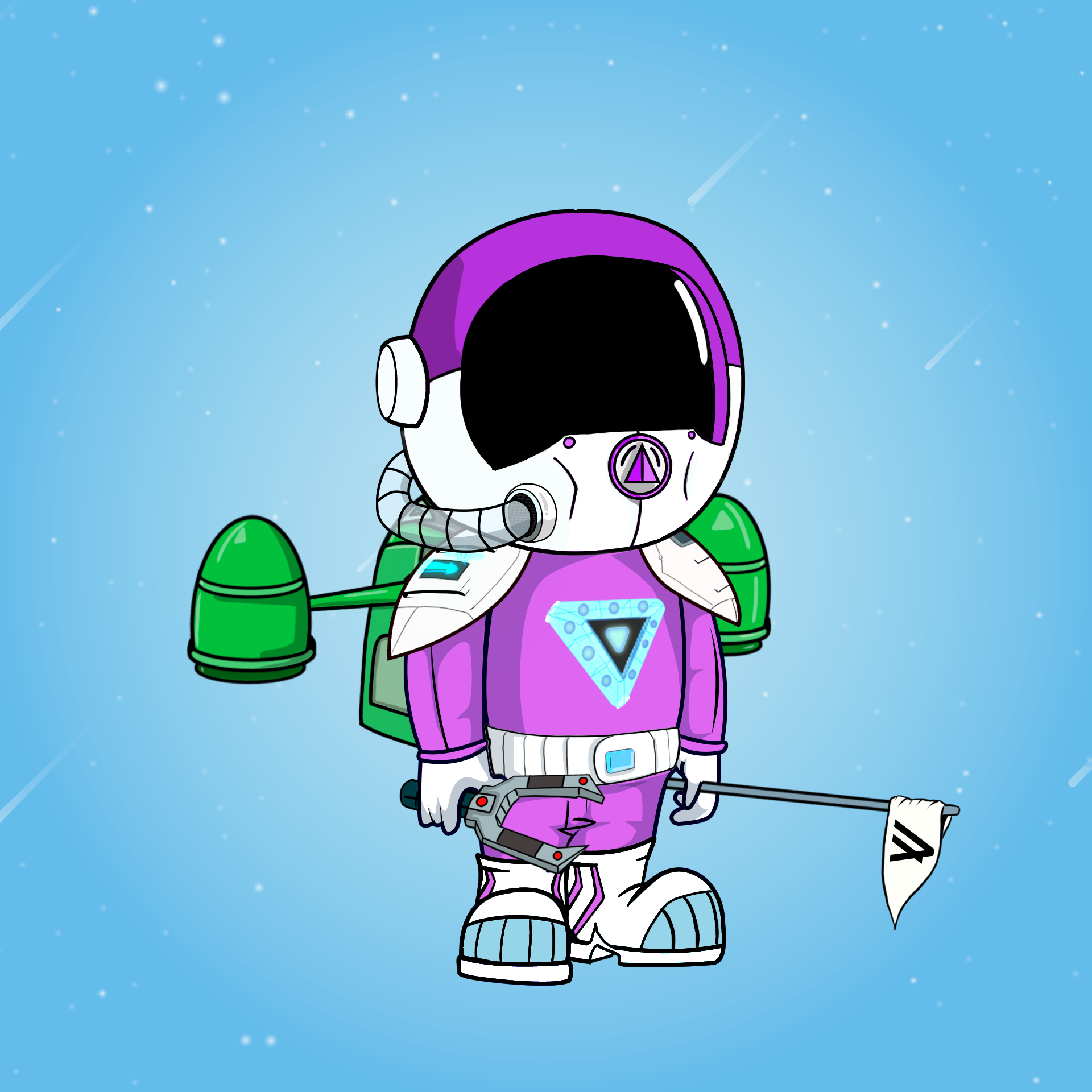 Galactic Astros #447 NFT on Algorand