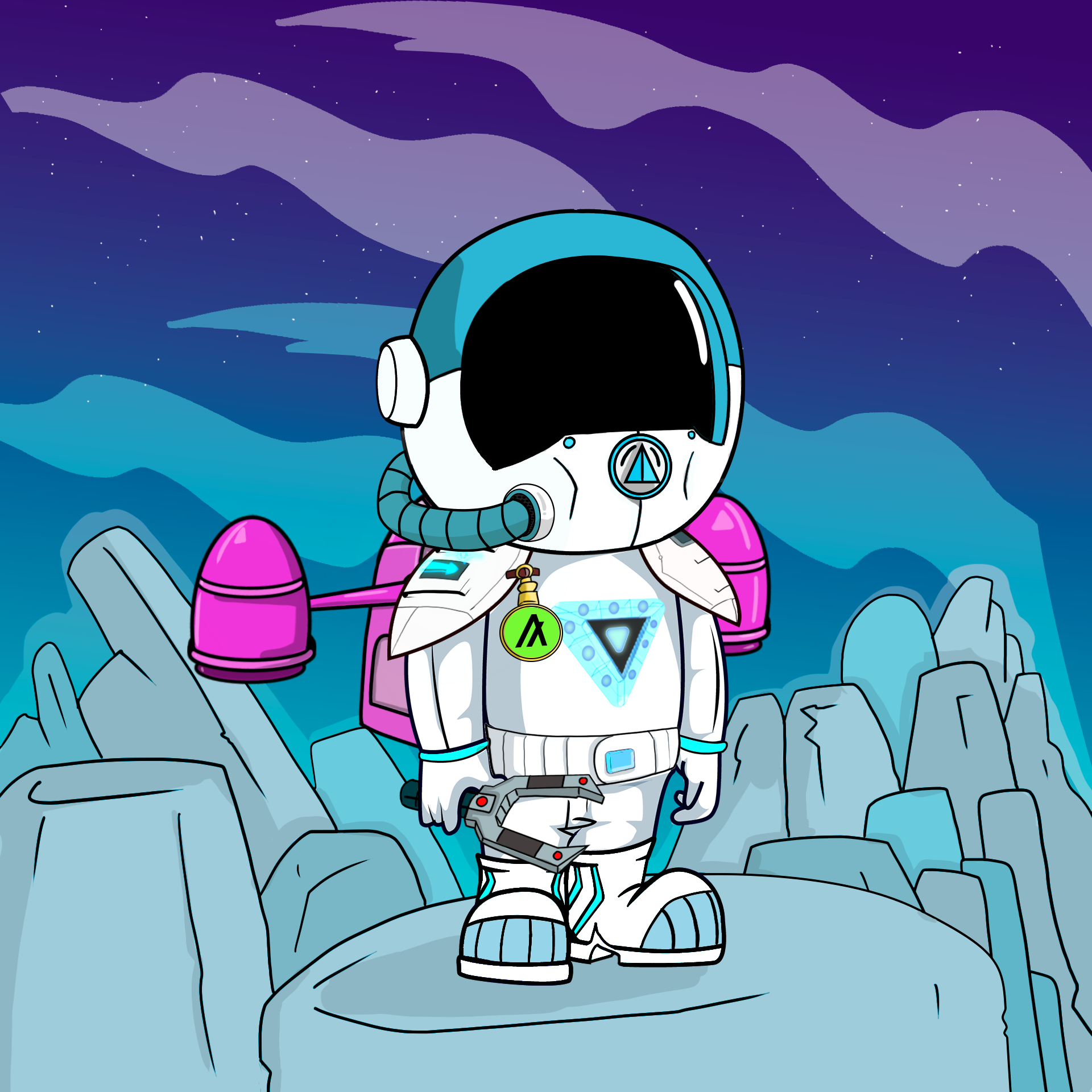 Galactic Astros #450 NFT on Algorand