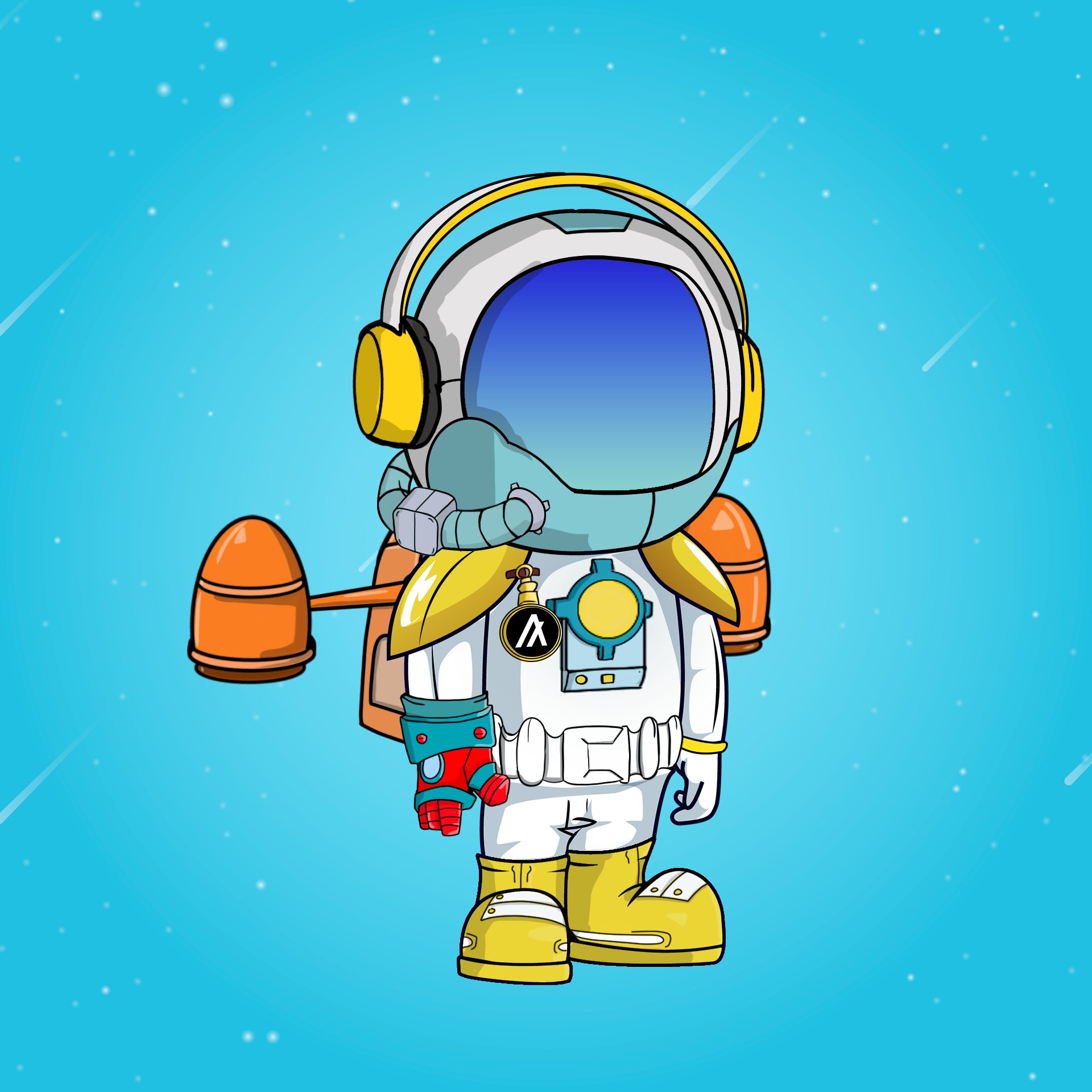 Galactic Astros #451 NFT on Algorand