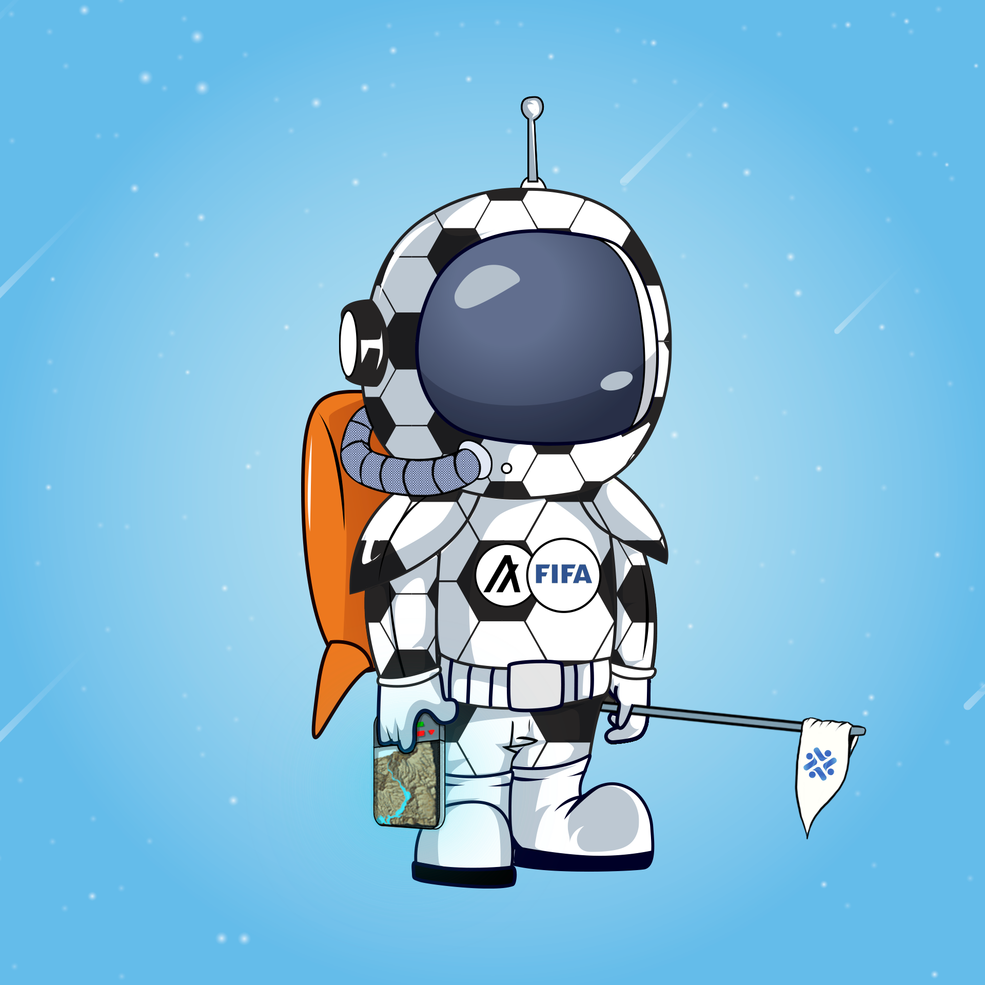 Galactic Astros #452 NFT on Algorand