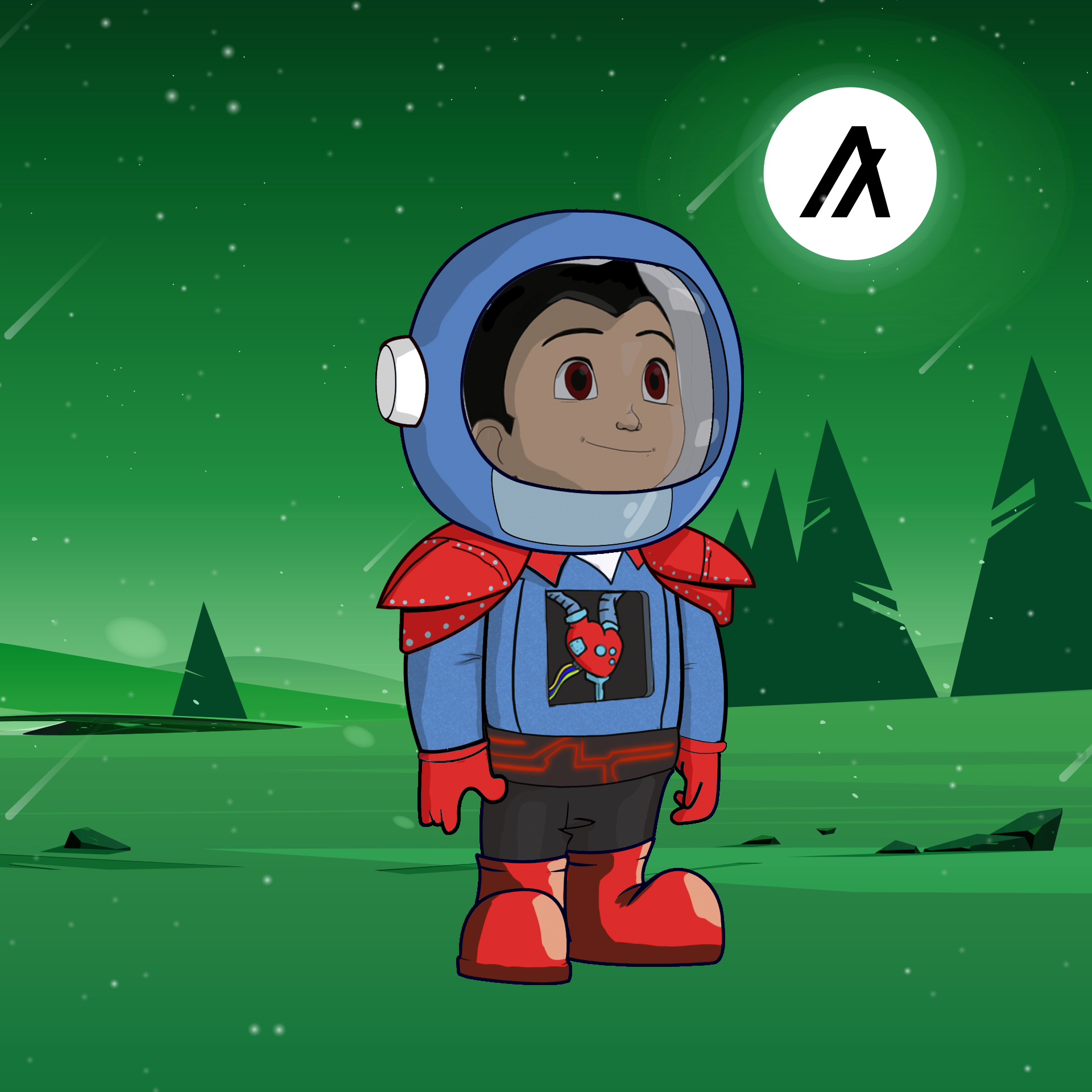 Galactic Astros #453 NFT on Algorand