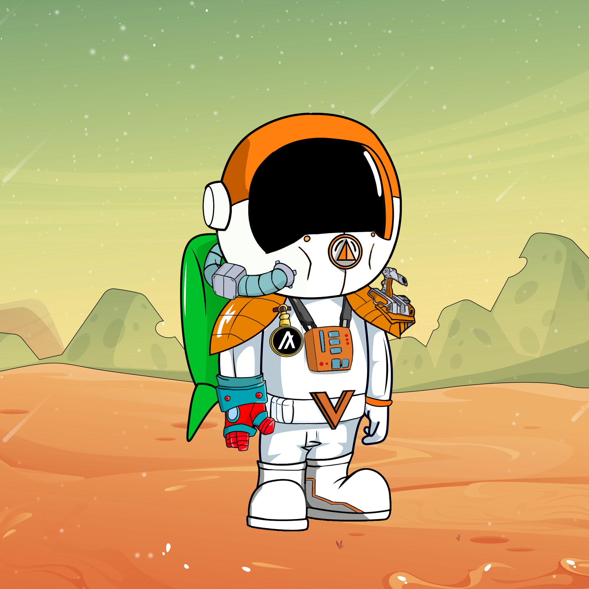 Galactic Astros #459 NFT on Algorand