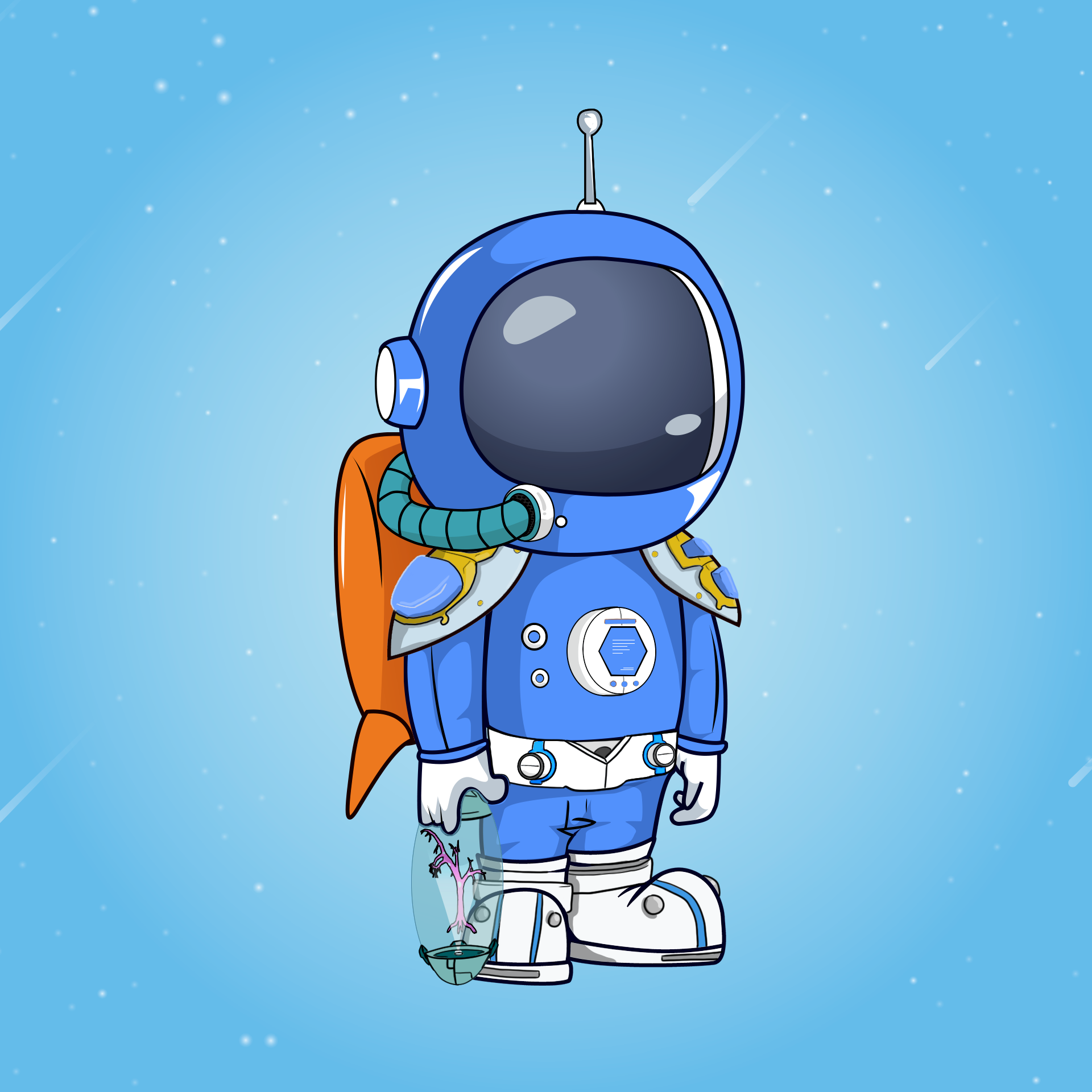 Galactic Astros #46 NFT on Algorand