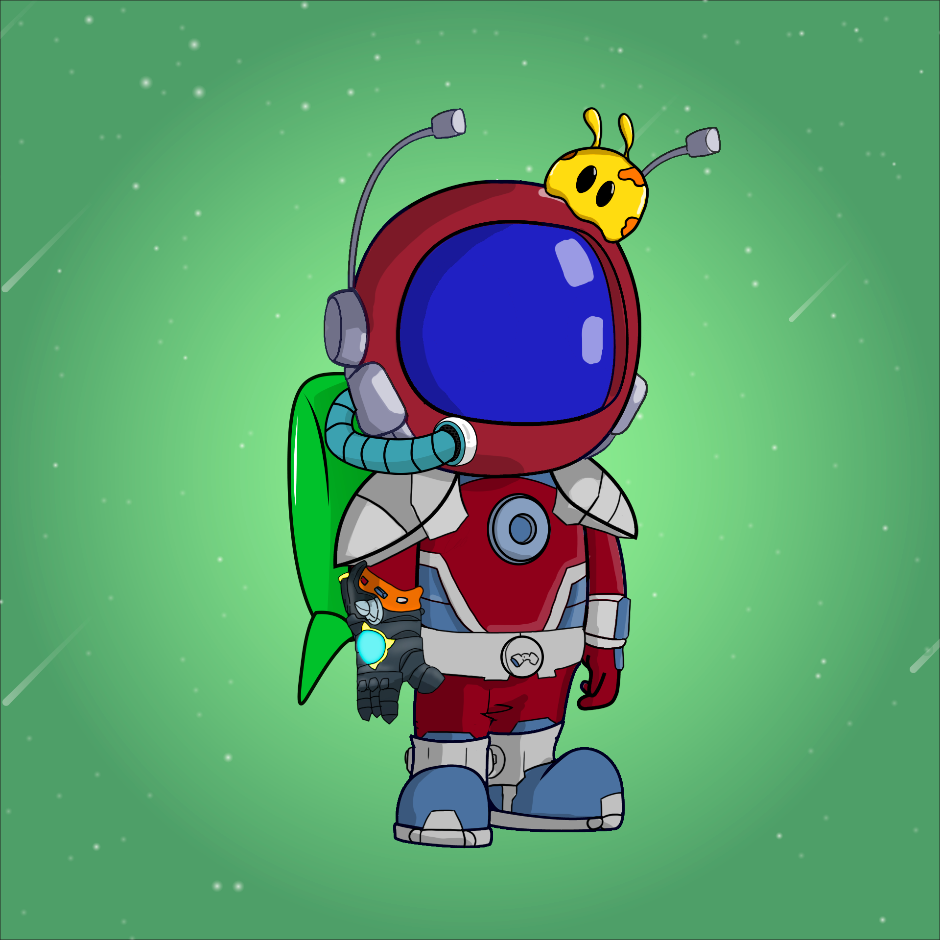 Galactic Astros #463 NFT on Algorand