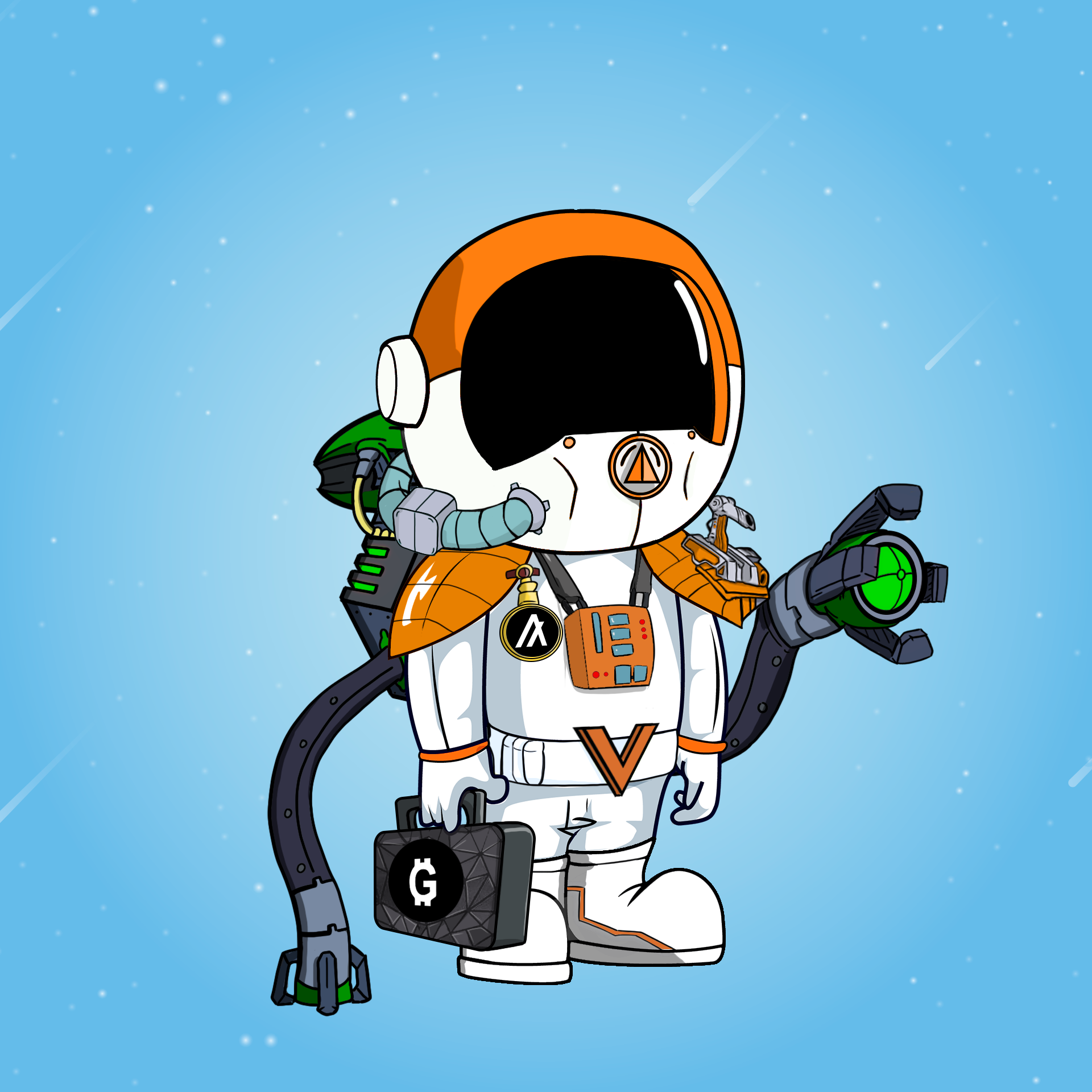 Galactic Astros #465 NFT on Algorand