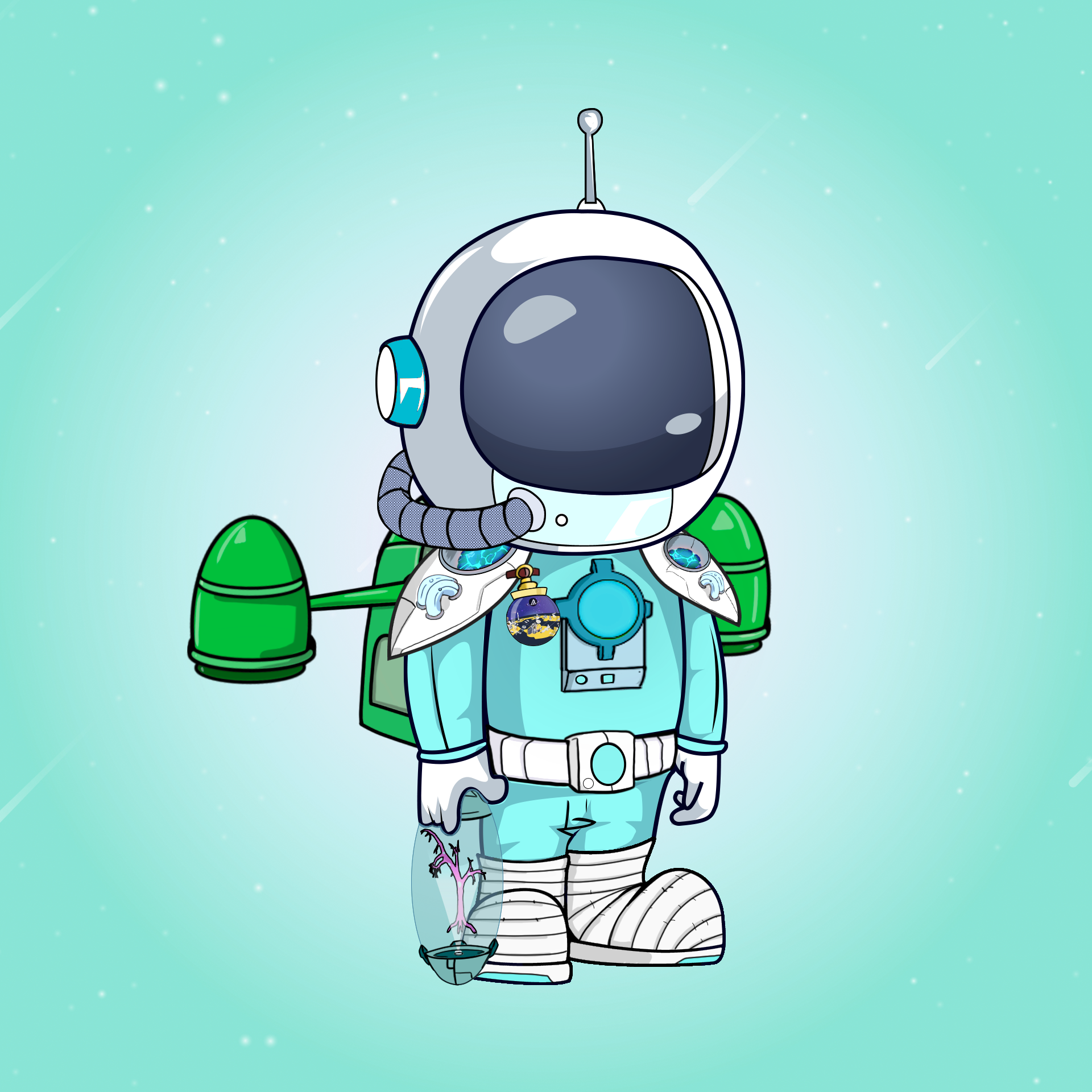 Galactic Astros #468 NFT on Algorand