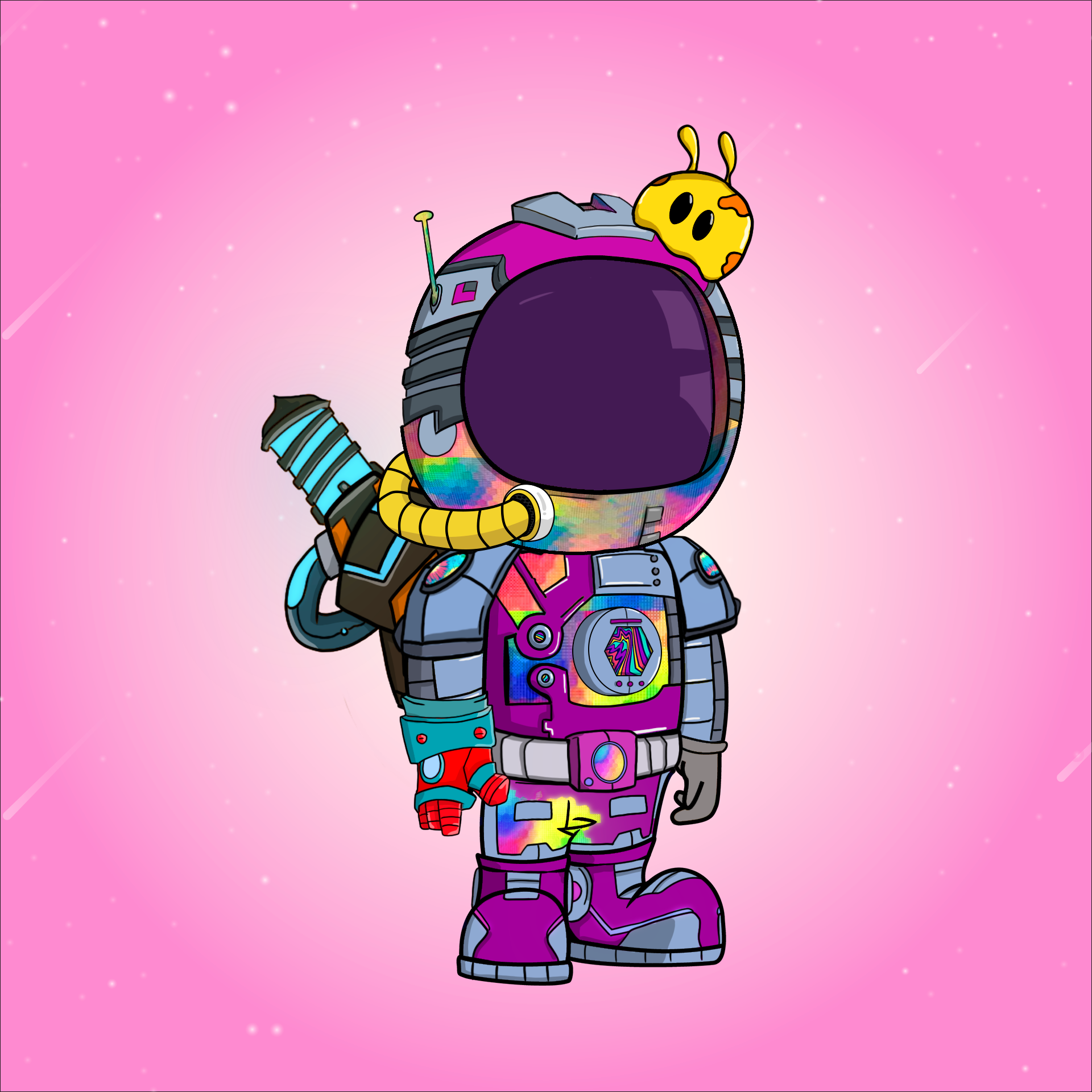 Galactic Astros #484 NFT on Algorand