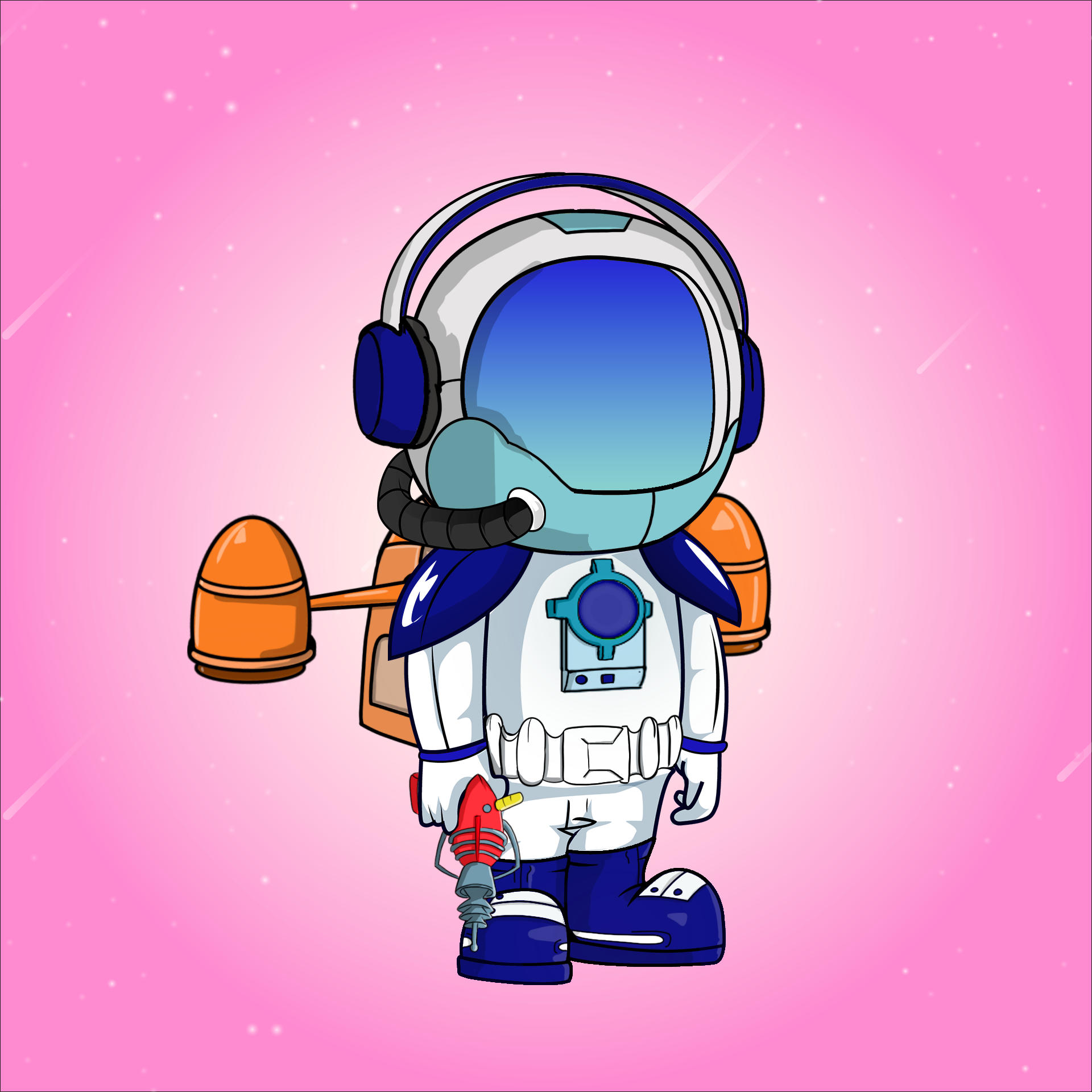 Galactic Astros #489 NFT on Algorand