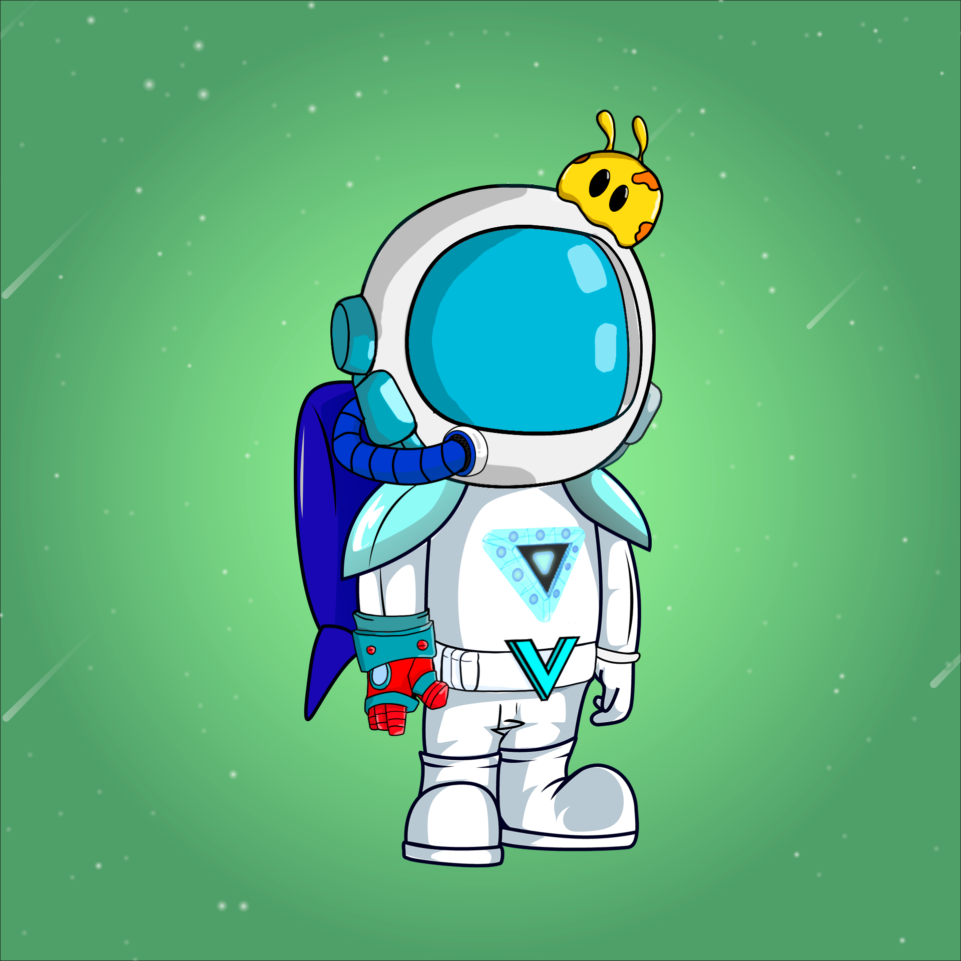 Galactic Astros #502 NFT on Algorand