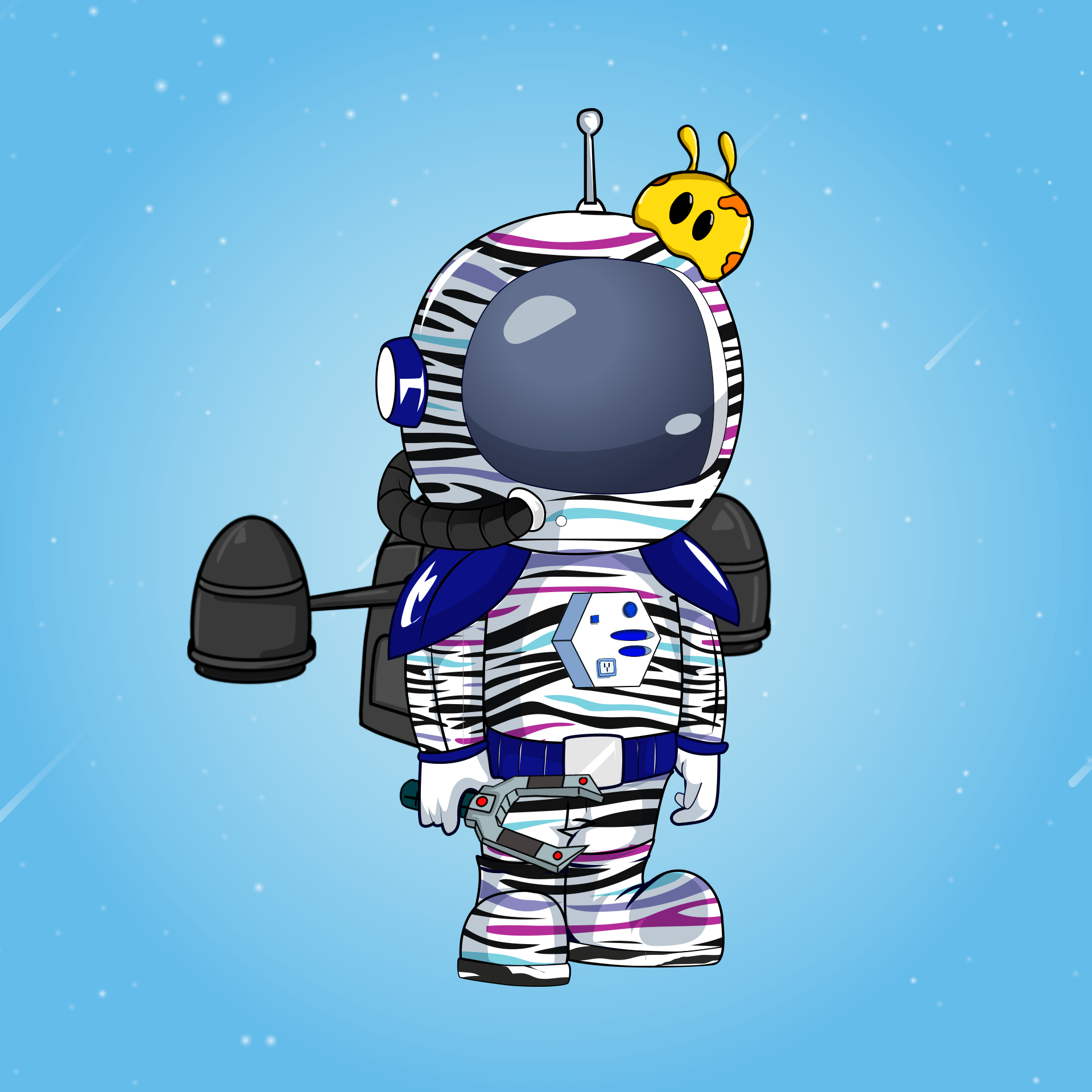 Galactic Astros #504 NFT on Algorand