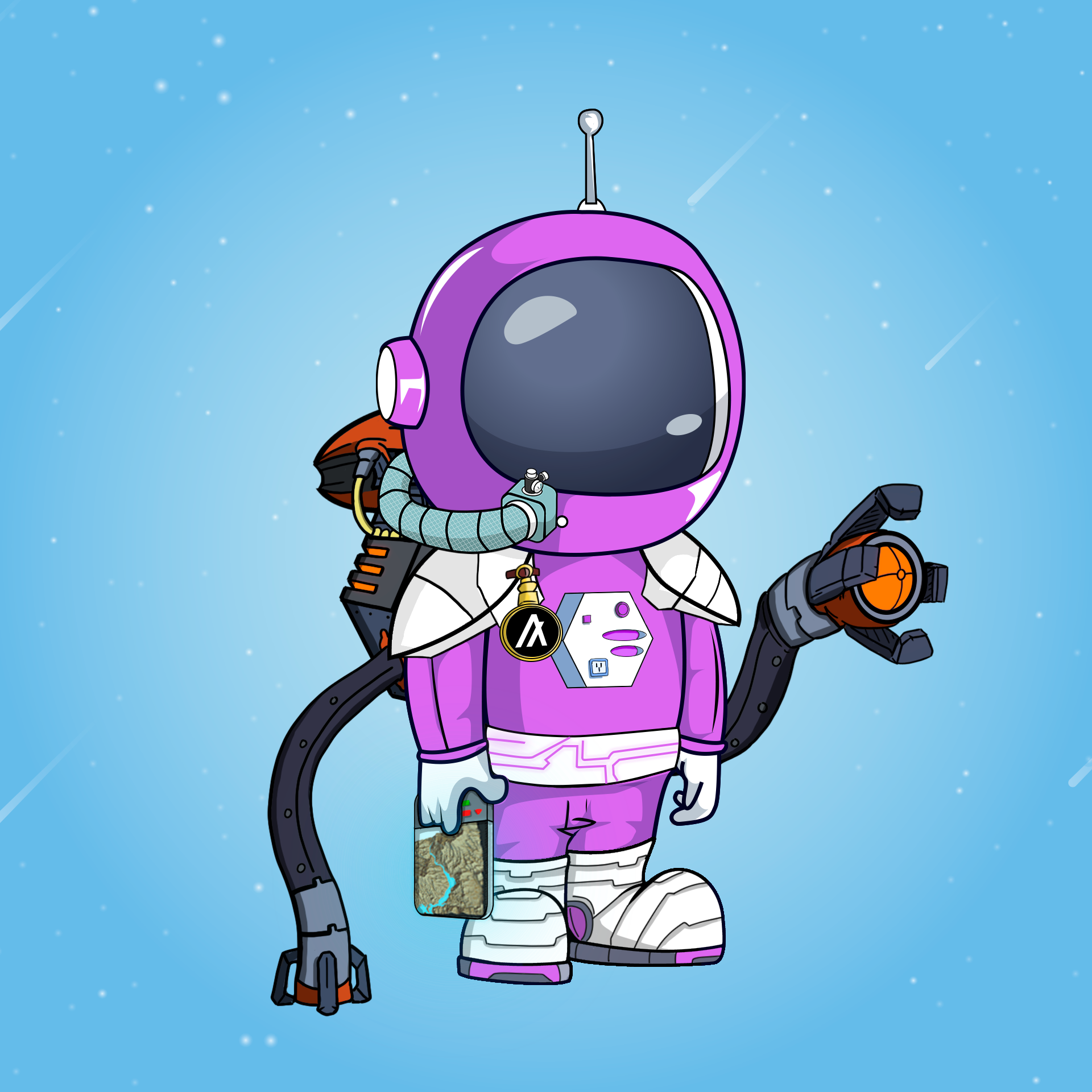 Galactic Astros #515 NFT on Algorand