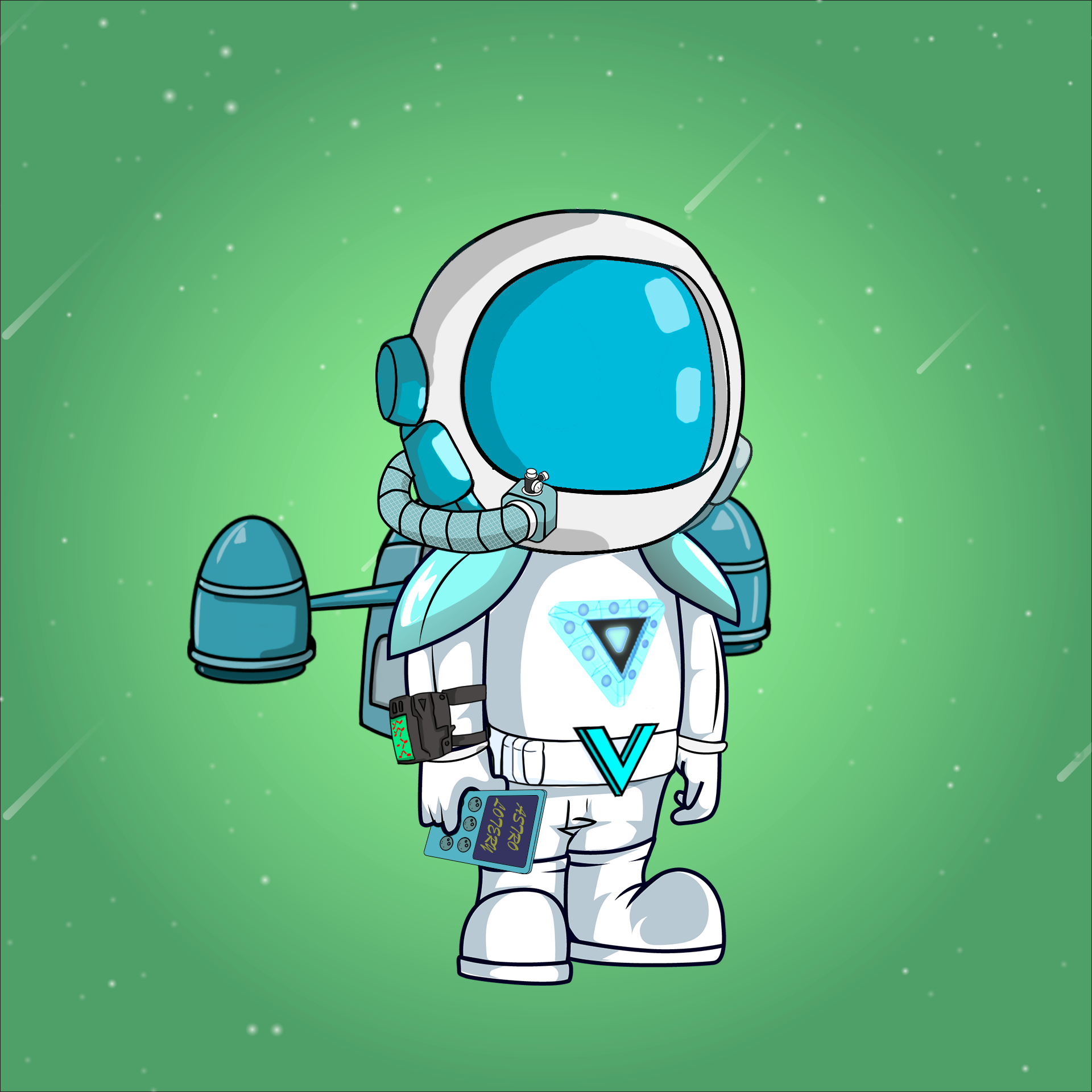 Galactic Astros #518 NFT on Algorand