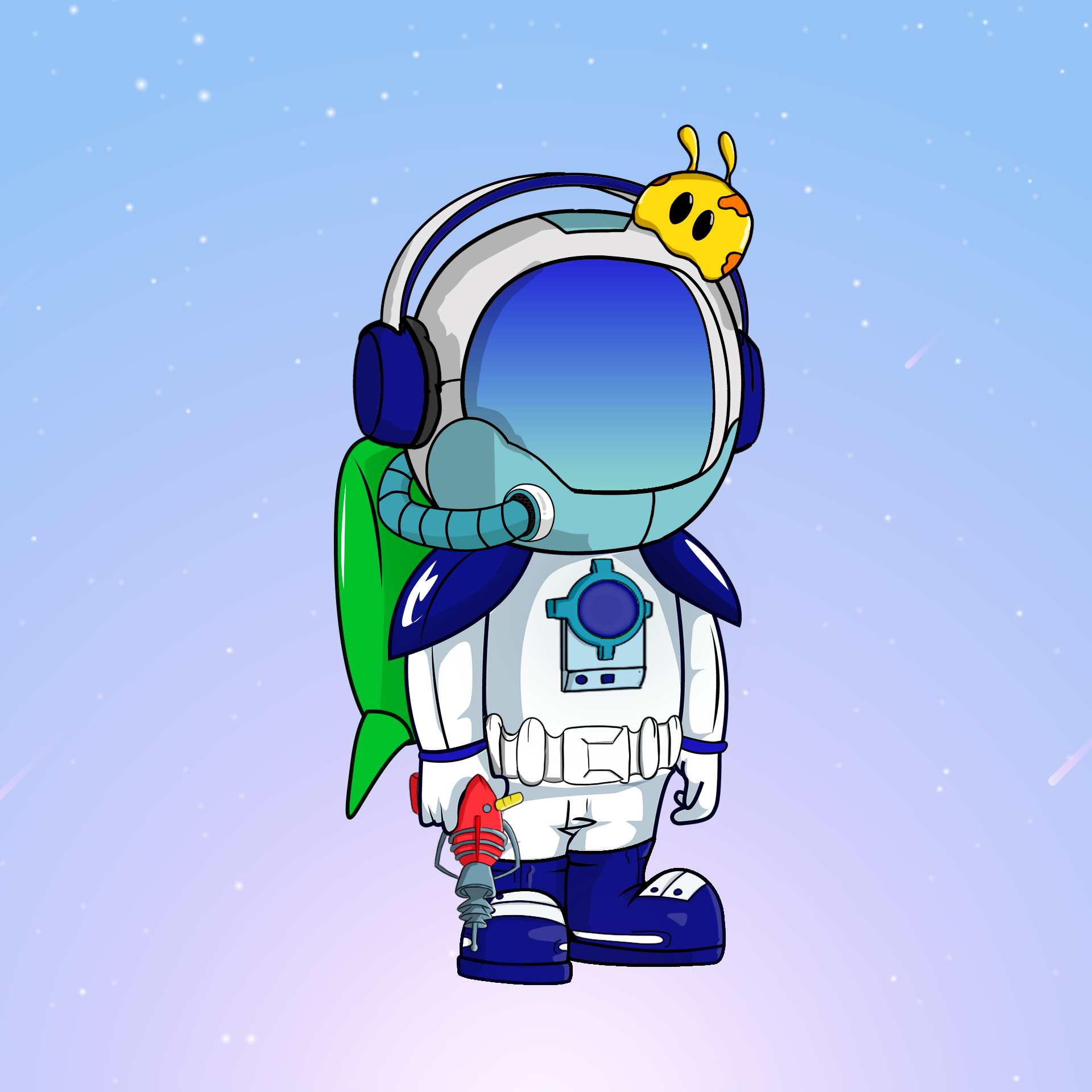 Galactic Astros #52 NFT on Algorand