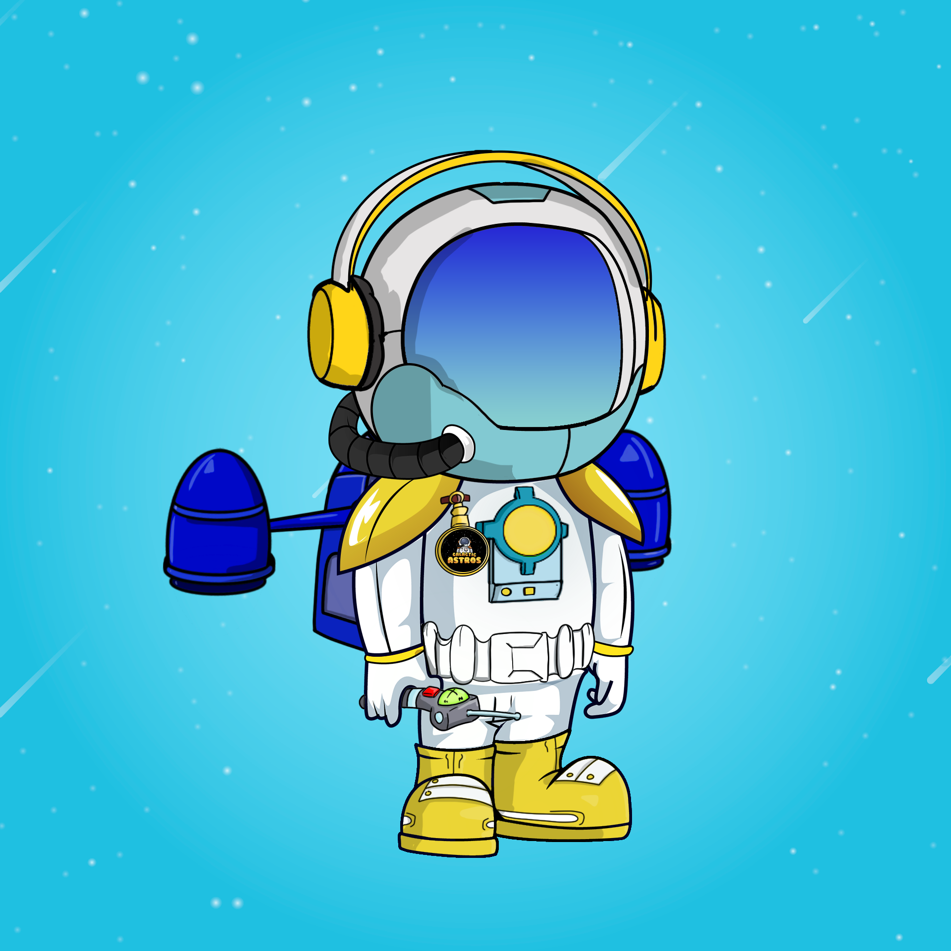 Galactic Astros #523 NFT on Algorand