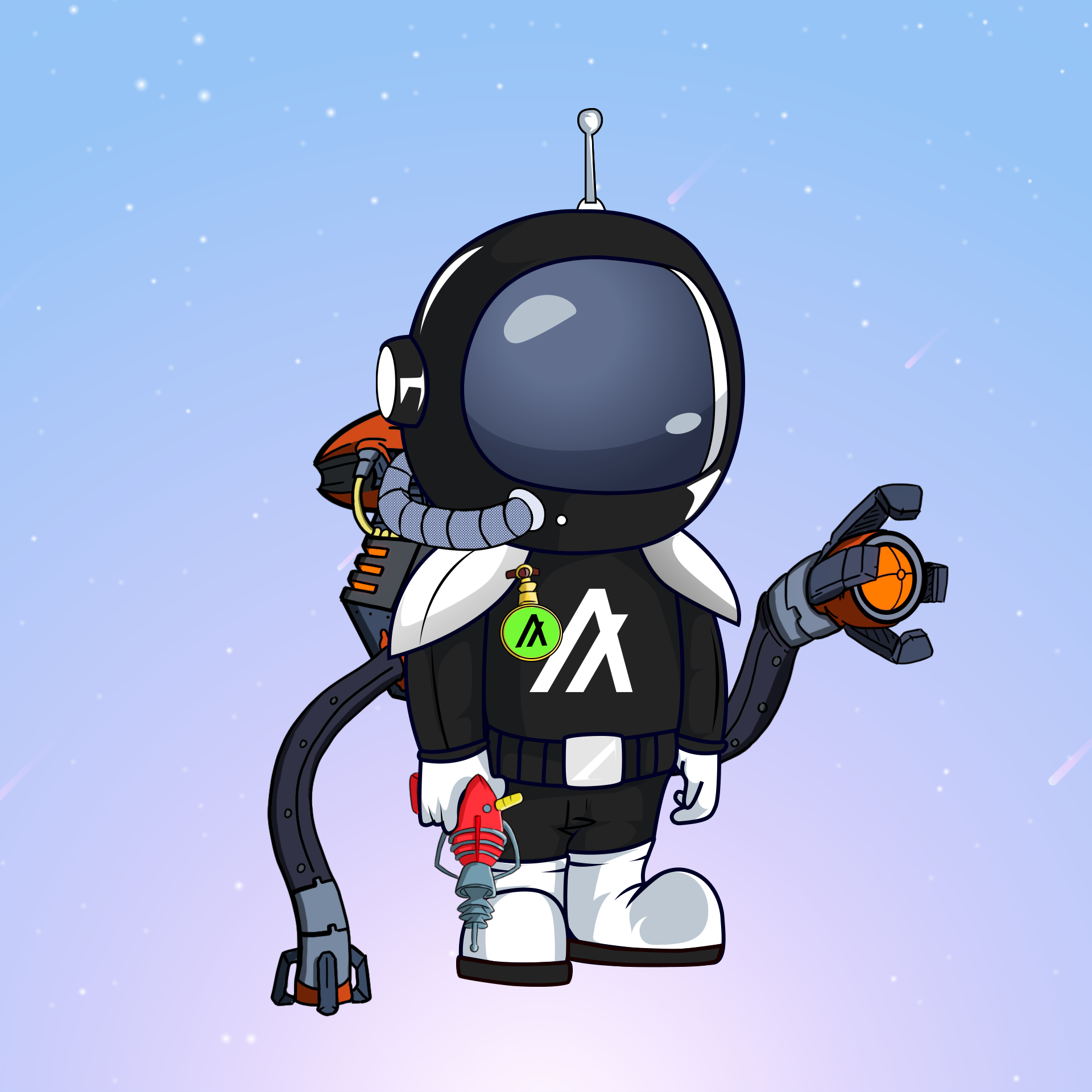 Galactic Astros #524 NFT on Algorand