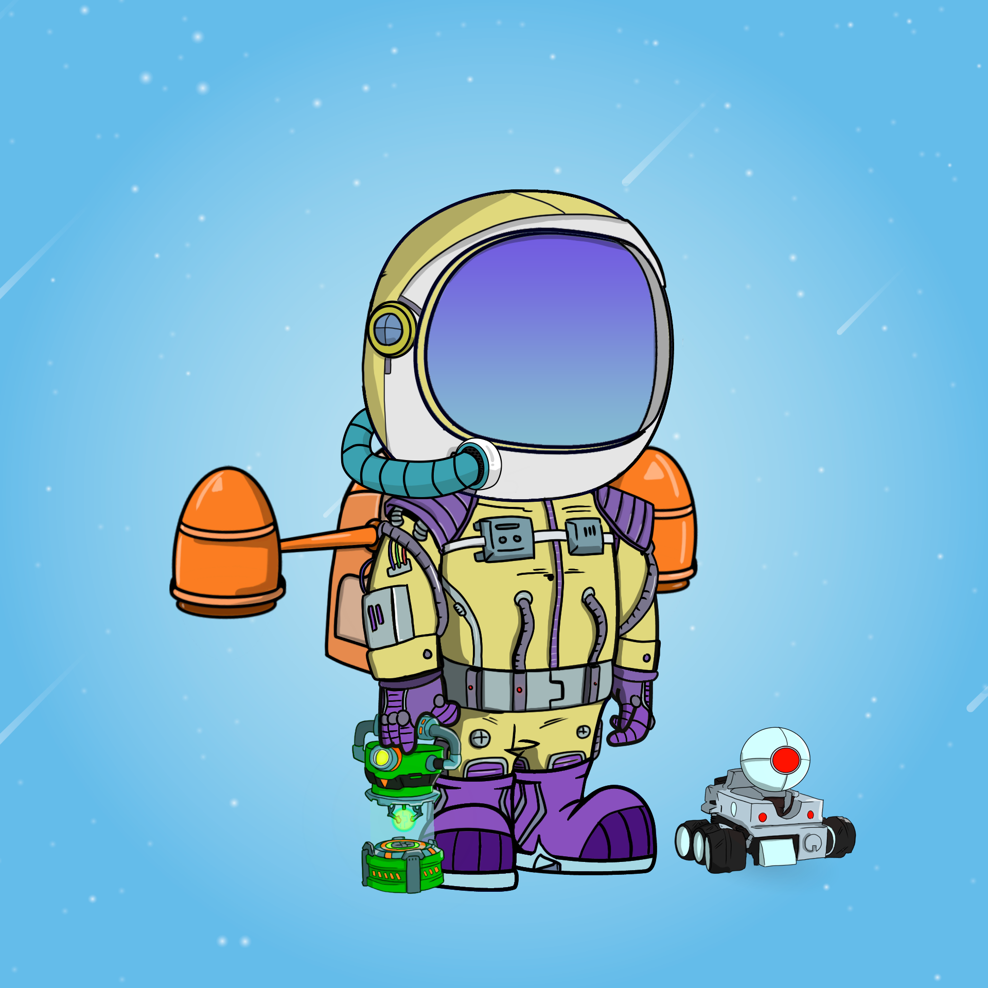 Galactic Astros #532 NFT on Algorand