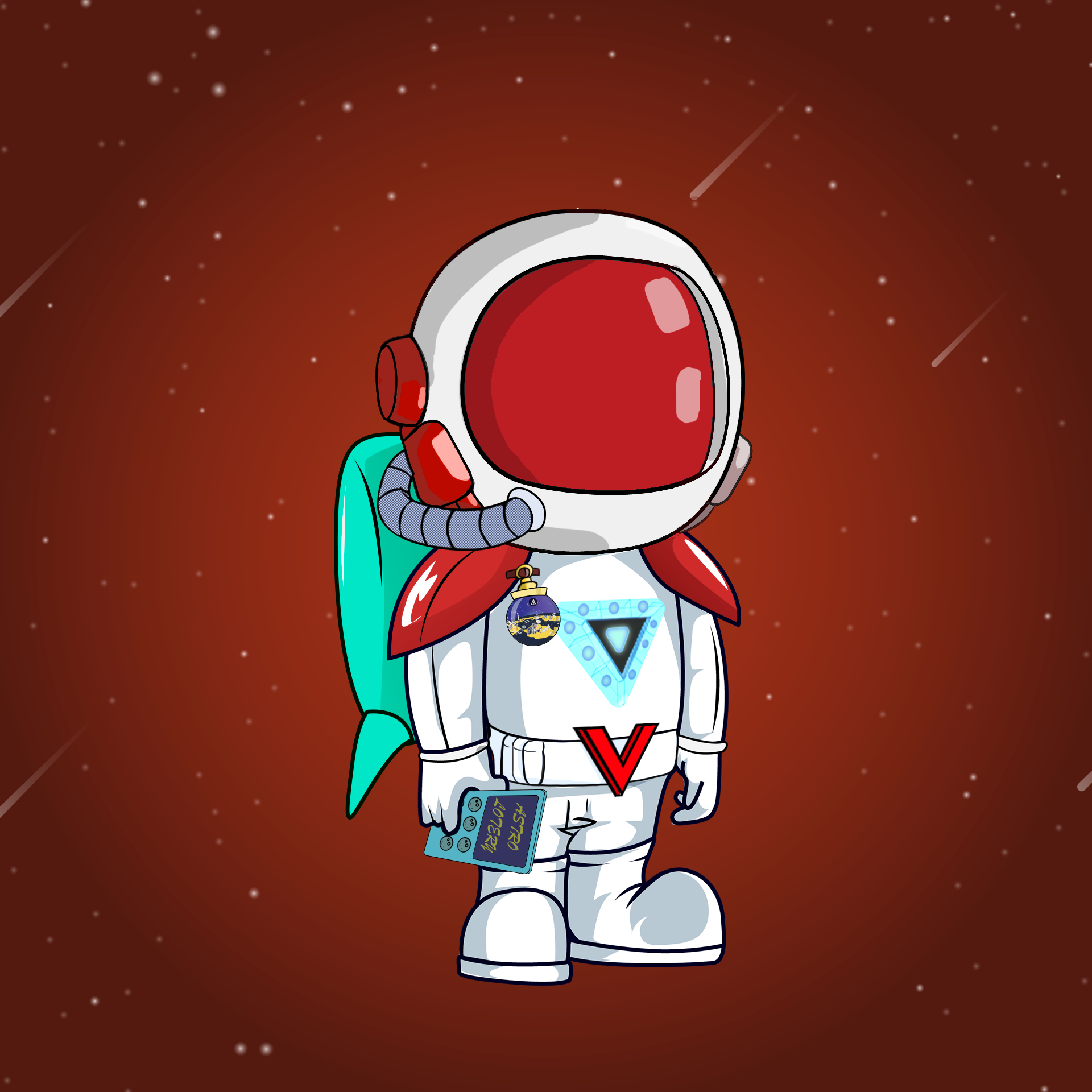 Galactic Astros #535 NFT on Algorand