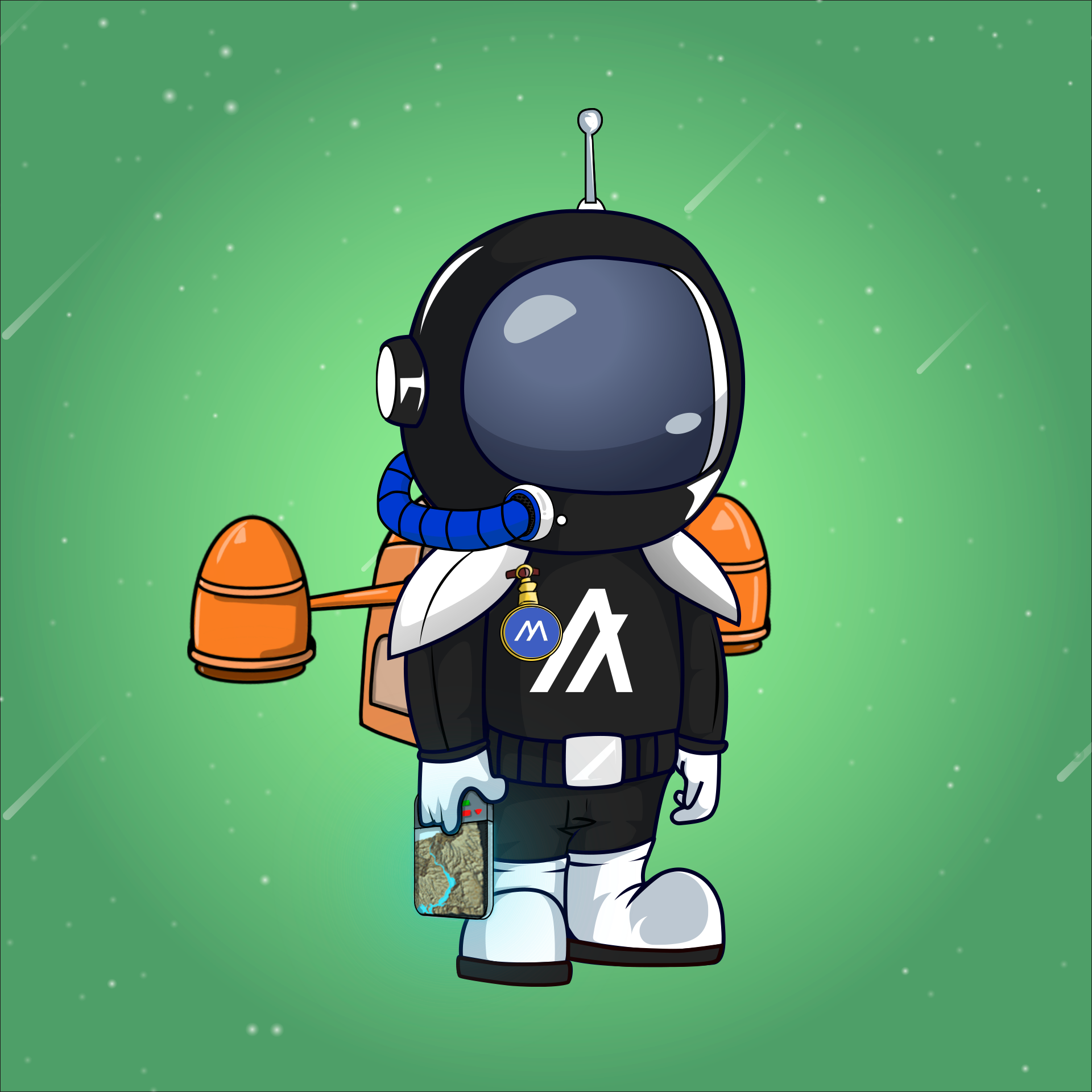 Galactic Astros #539 NFT on Algorand
