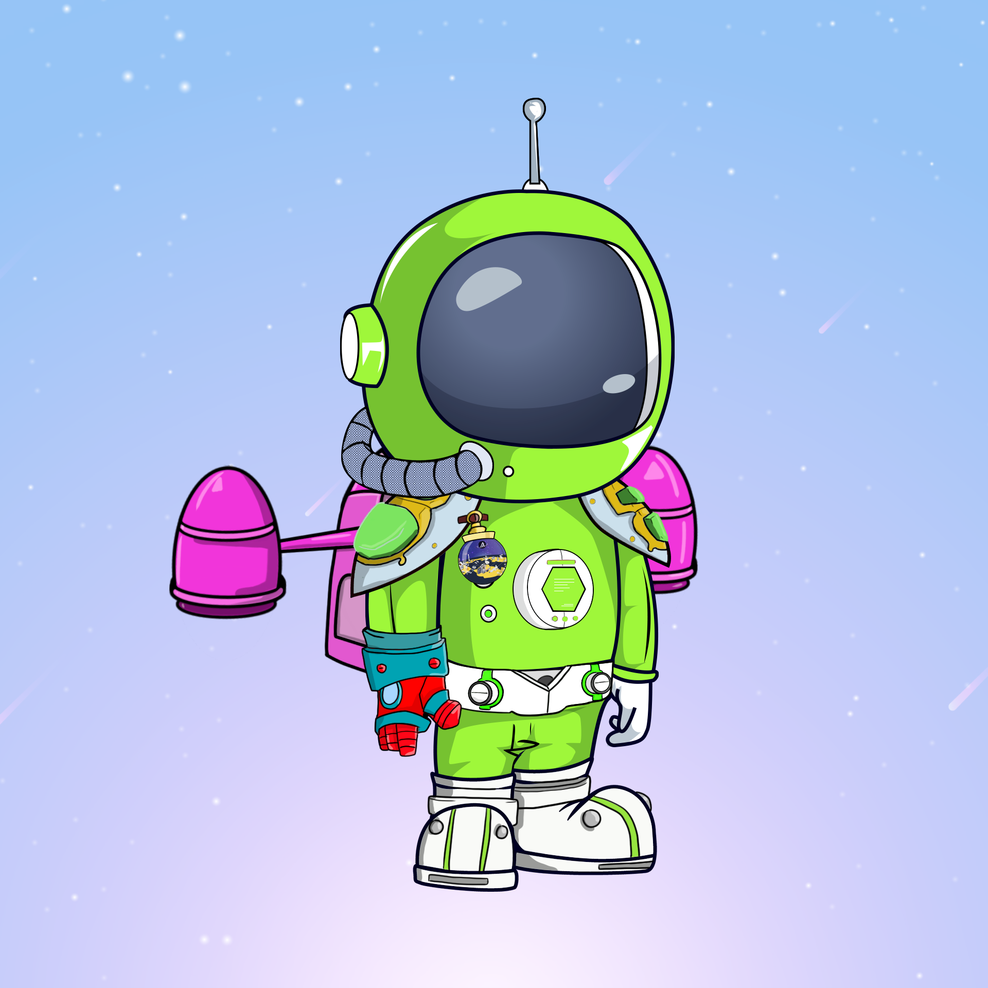 Galactic Astros #541 NFT on Algorand